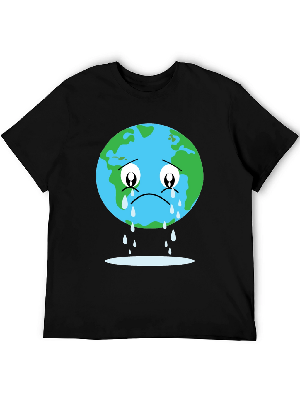 Sad Earth Graphic T-Shirt
