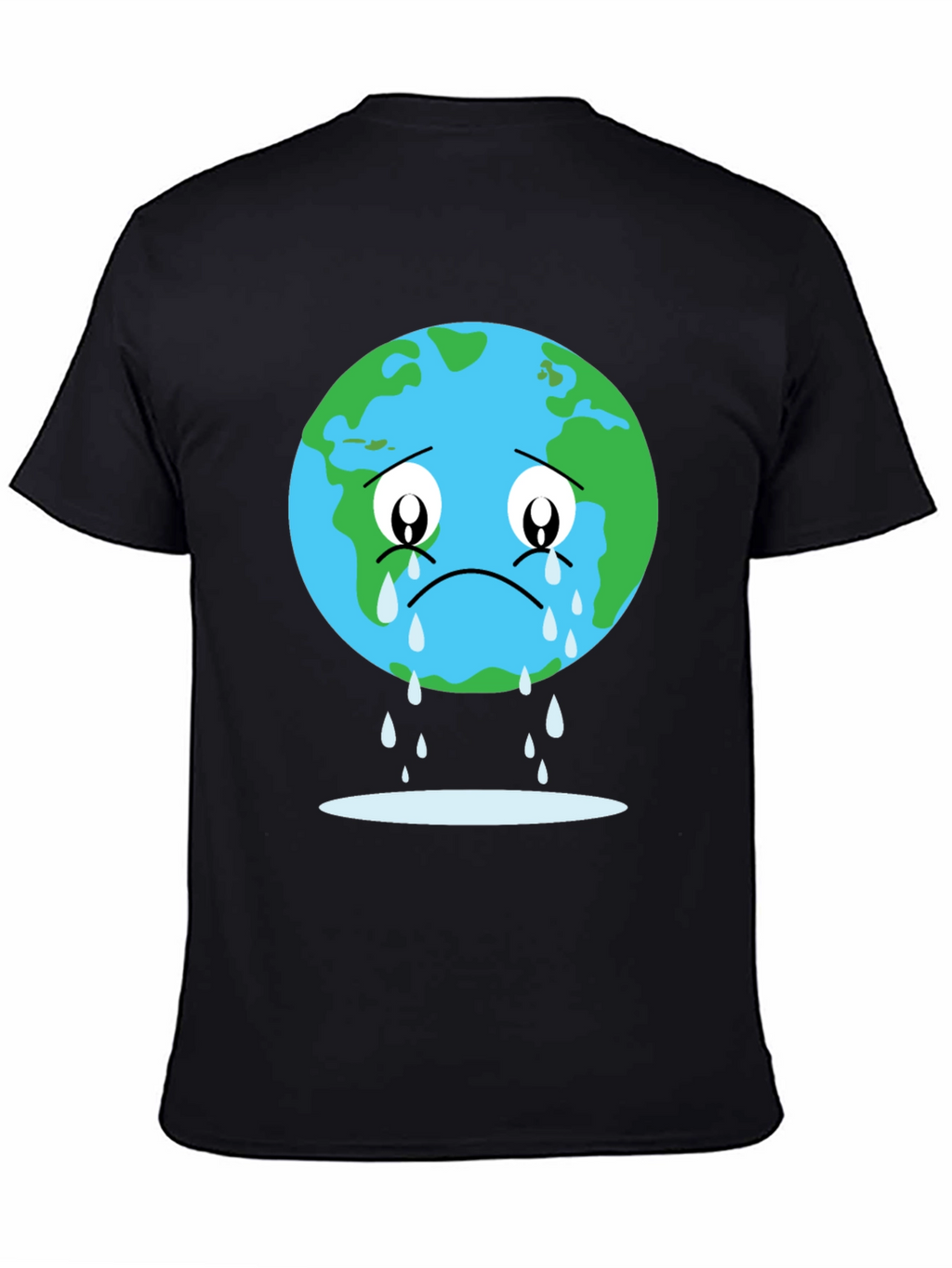Sad Earth Graphic T-Shirt