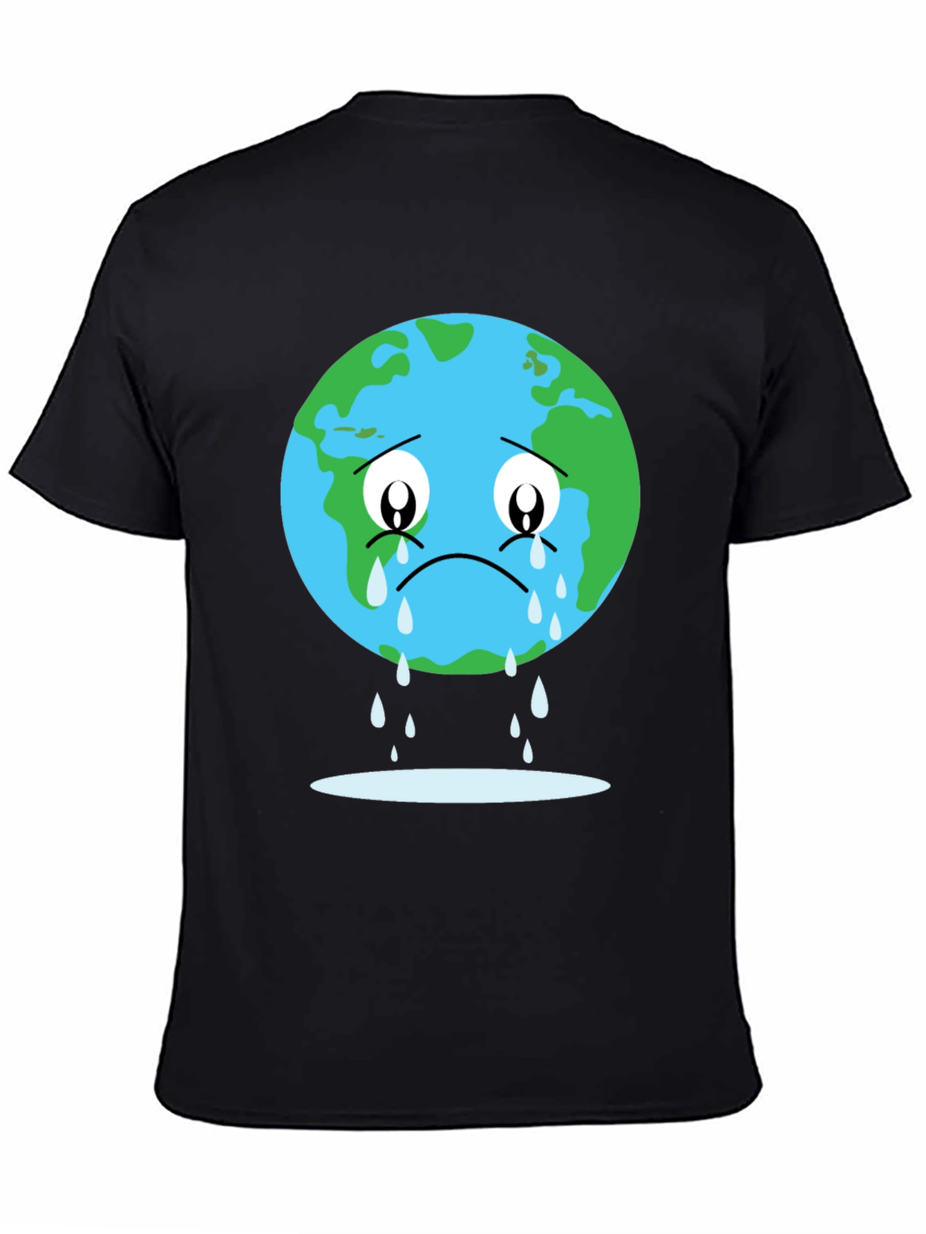 Sad Earth Graphic T-Shirt