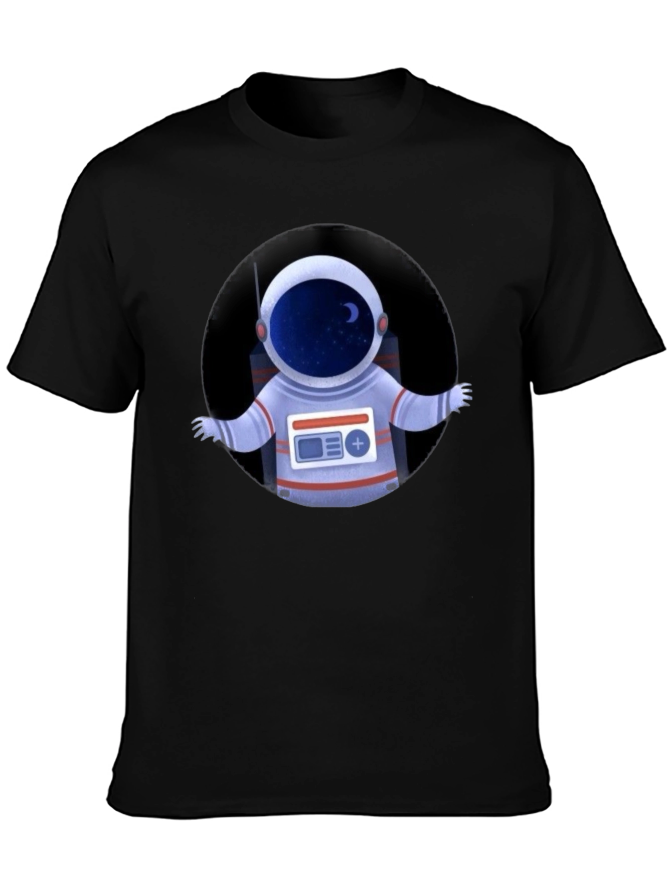Astronaut Graphic T-Shirt - Cool Space Design