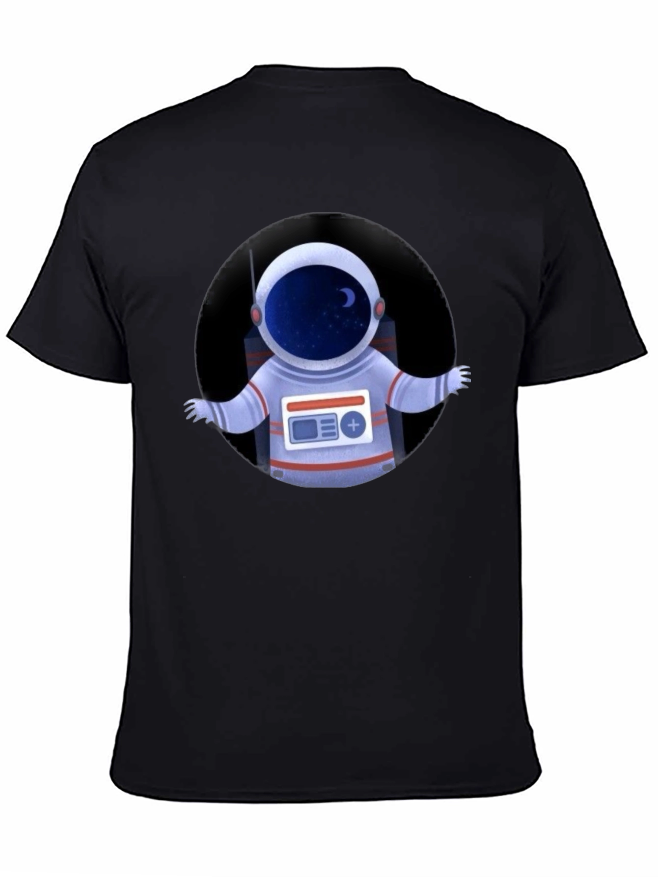 Astronaut Graphic T-Shirt - Cool Space Design