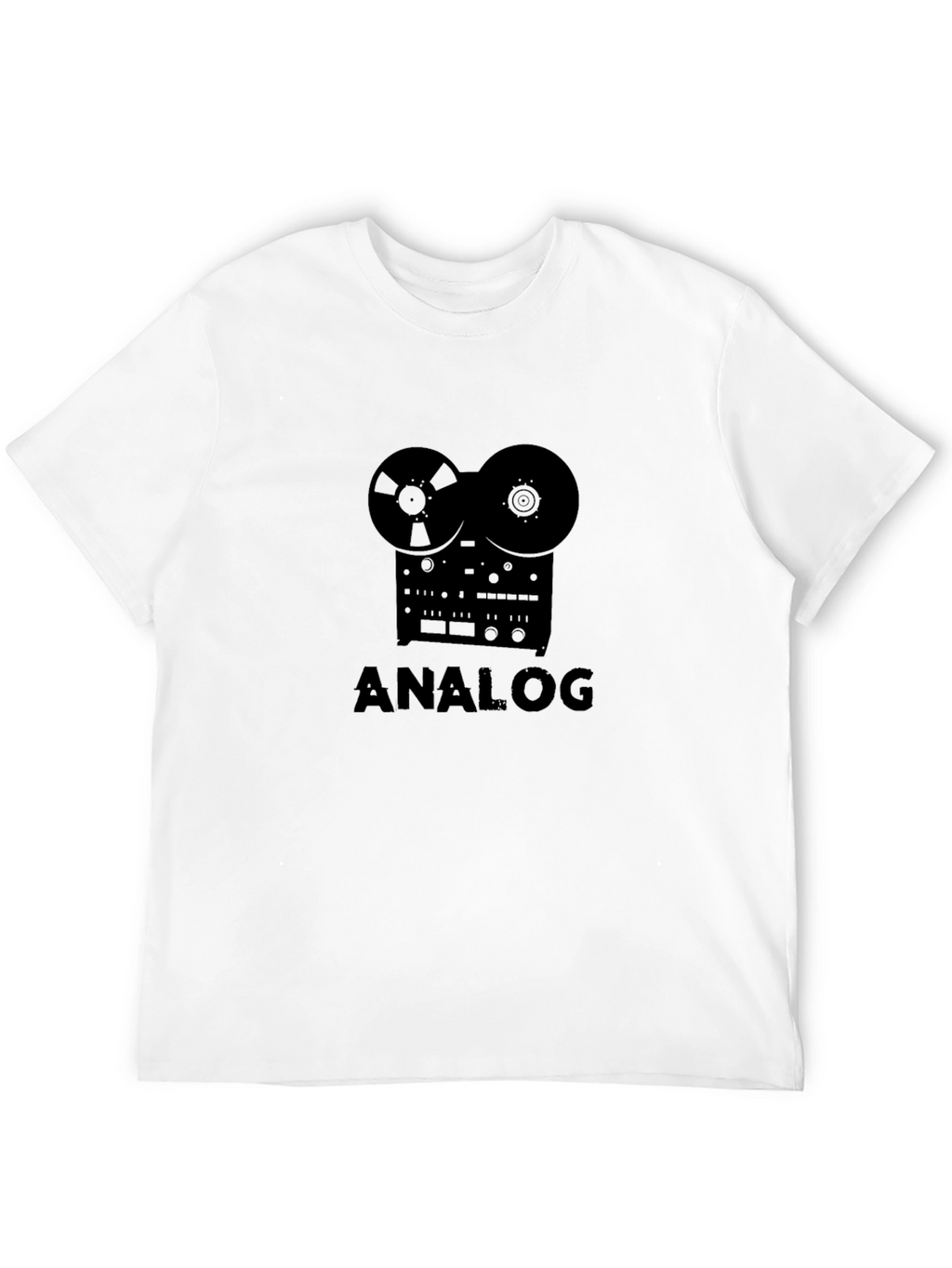 Analog Reel-to-Reel Tape Recorder T-Shirt