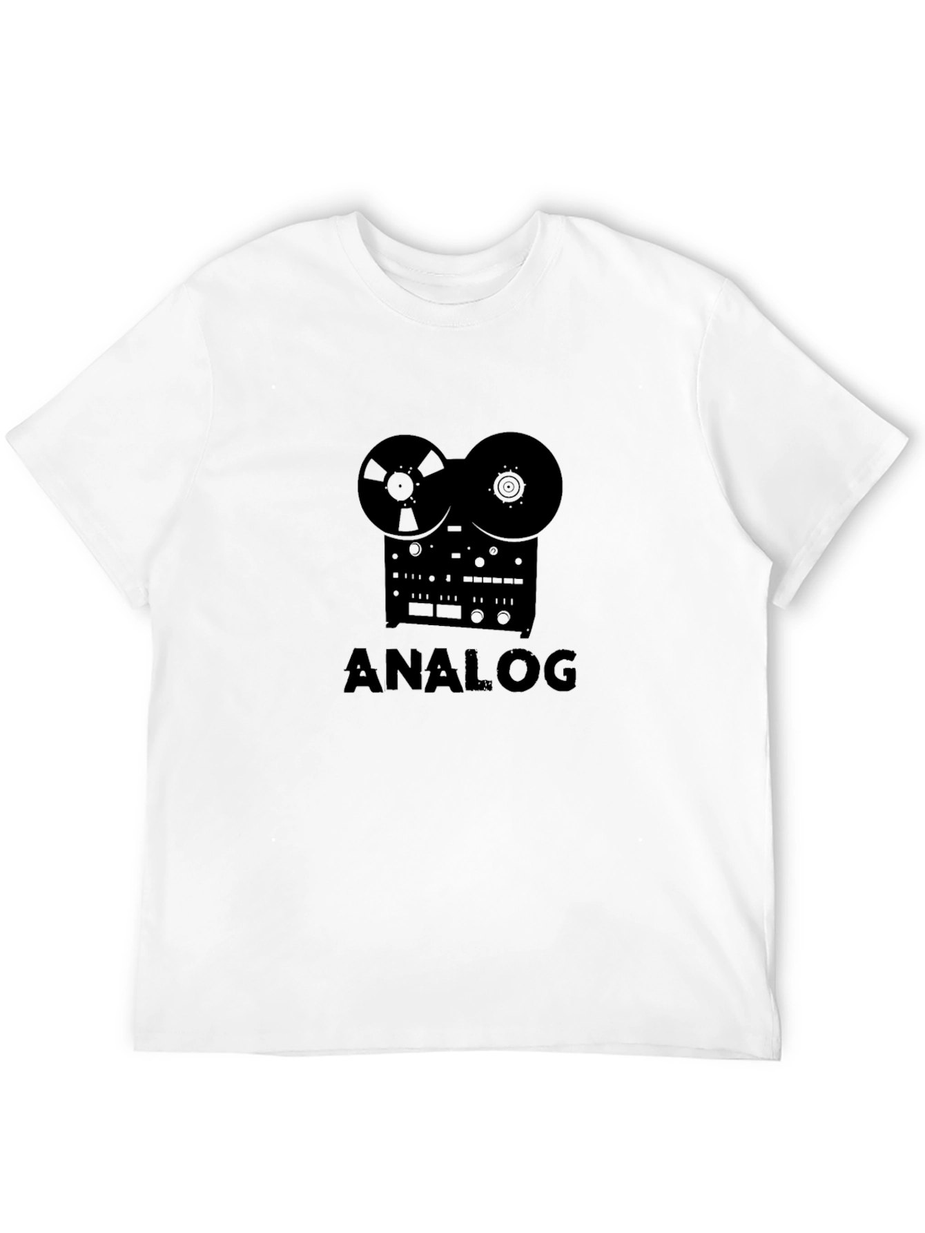 Analog Reel-to-Reel Tape Recorder T-Shirt