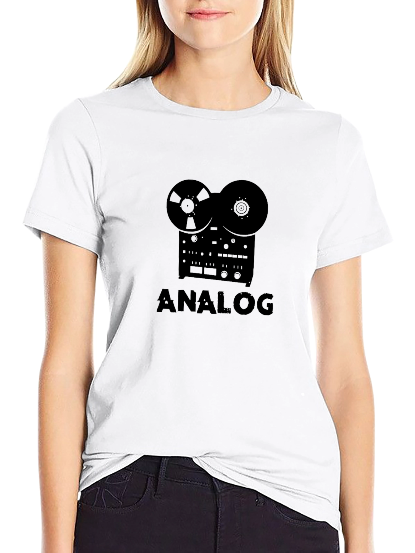 Analog Reel-to-Reel Tape Recorder T-Shirt