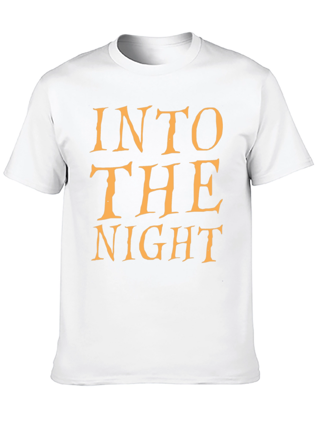 Into The Night Black Graphic T-Shirt