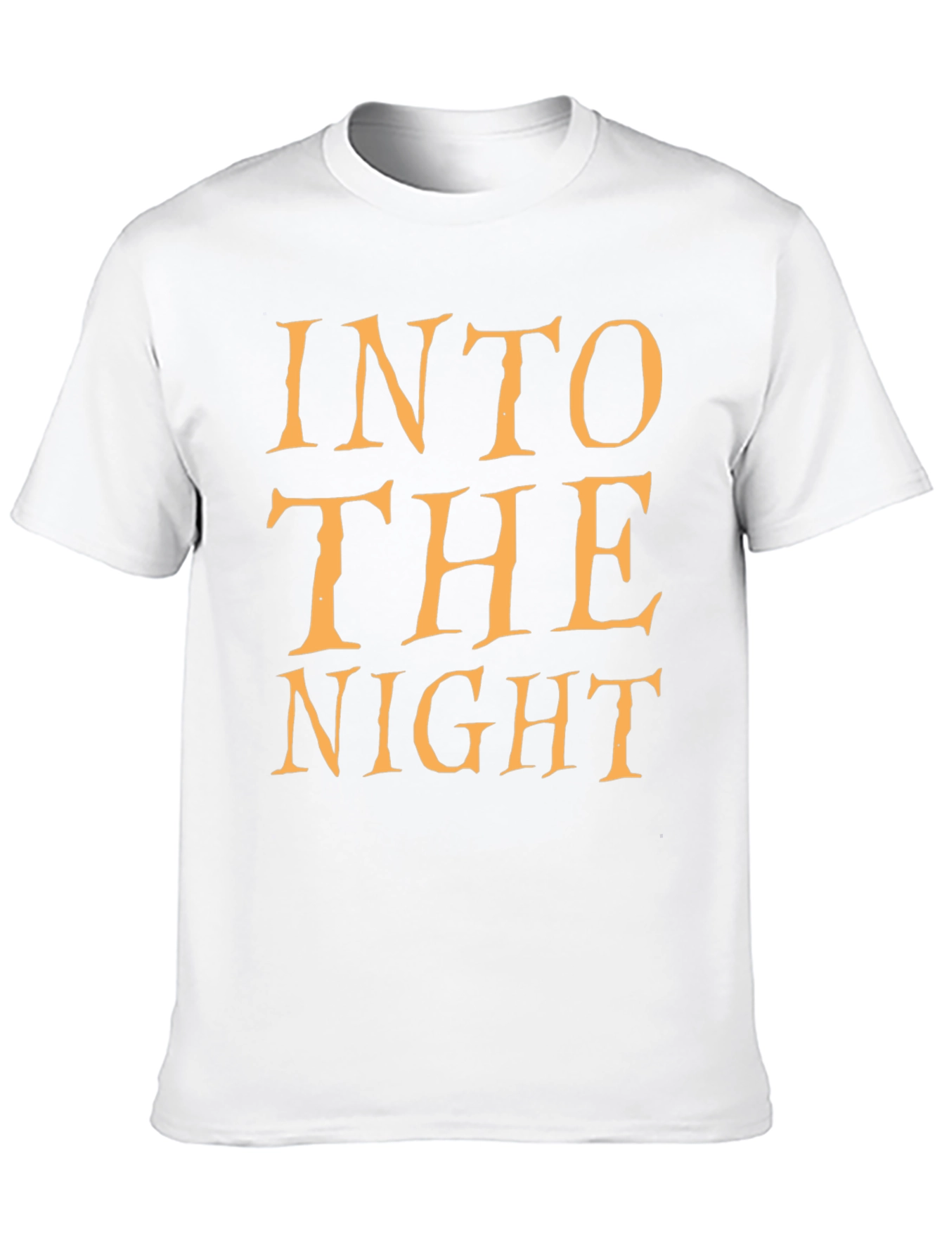 Into The Night Black Graphic T-Shirt