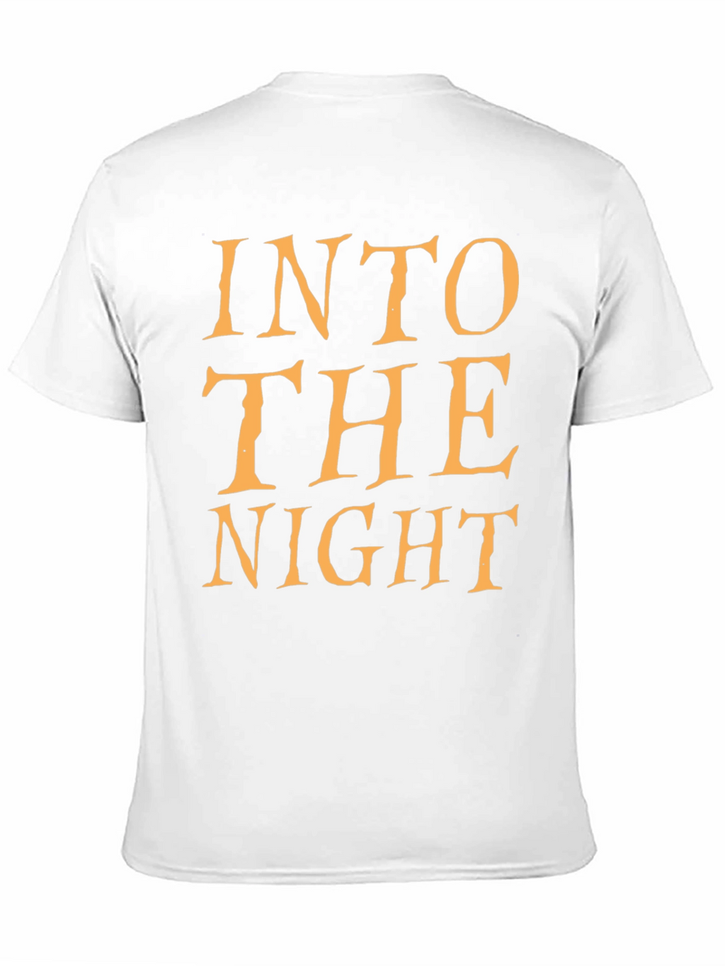 Into The Night Black Graphic T-Shirt