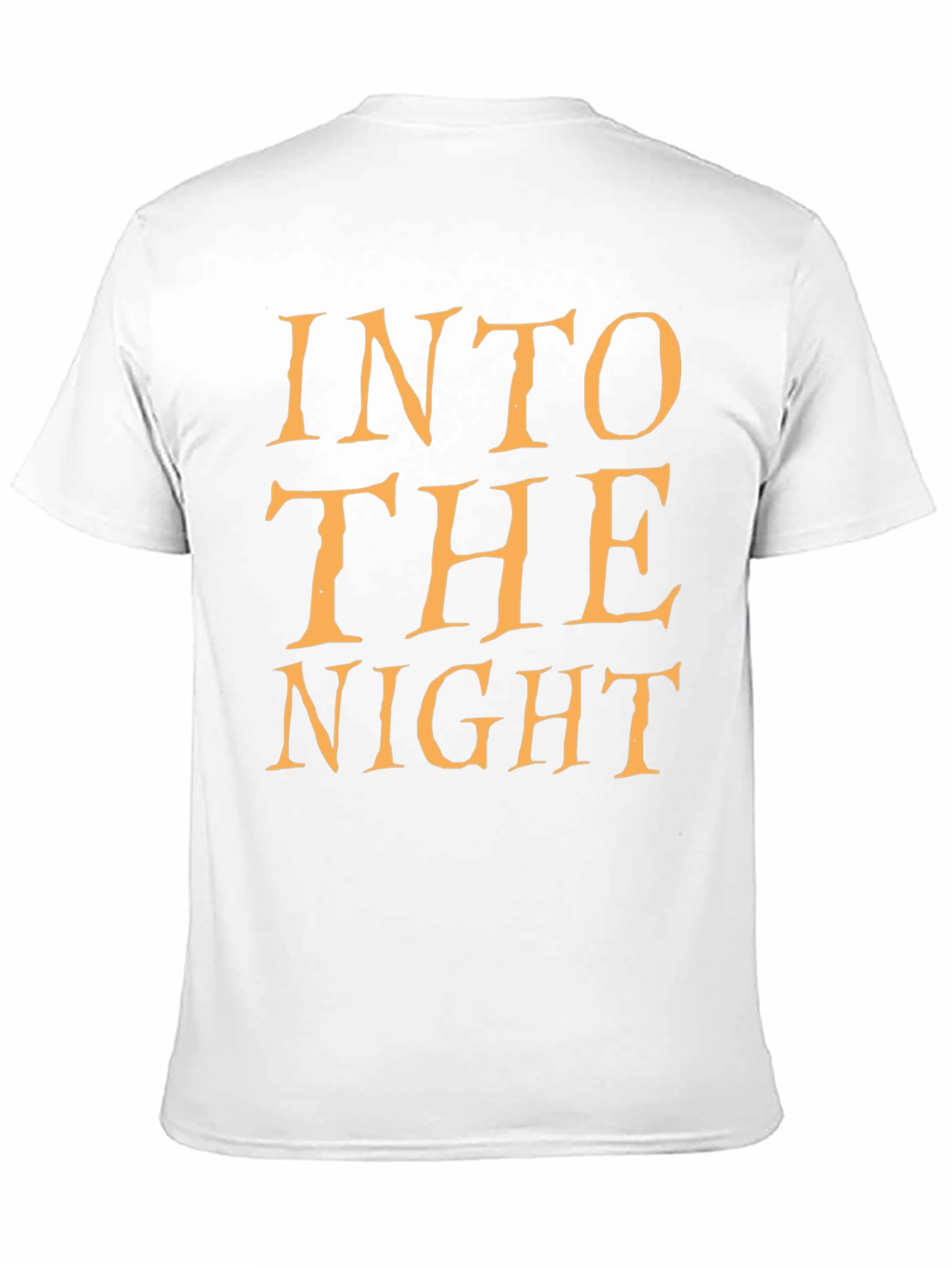 Into The Night Black Graphic T-Shirt