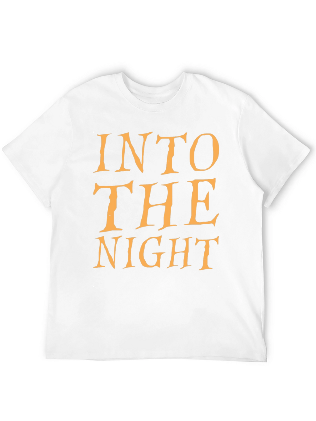 Into The Night Black Graphic T-Shirt