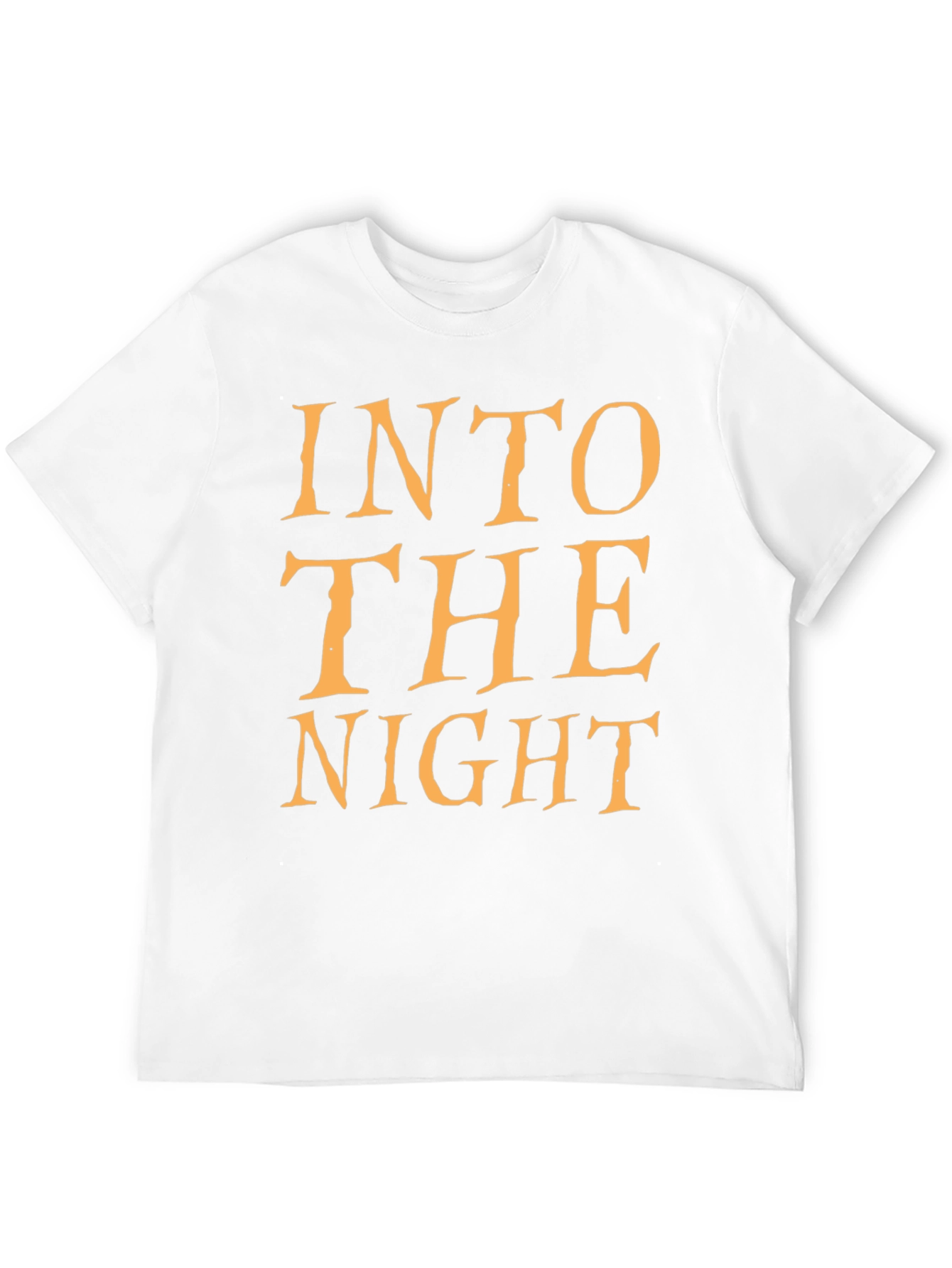 Into The Night Black Graphic T-Shirt