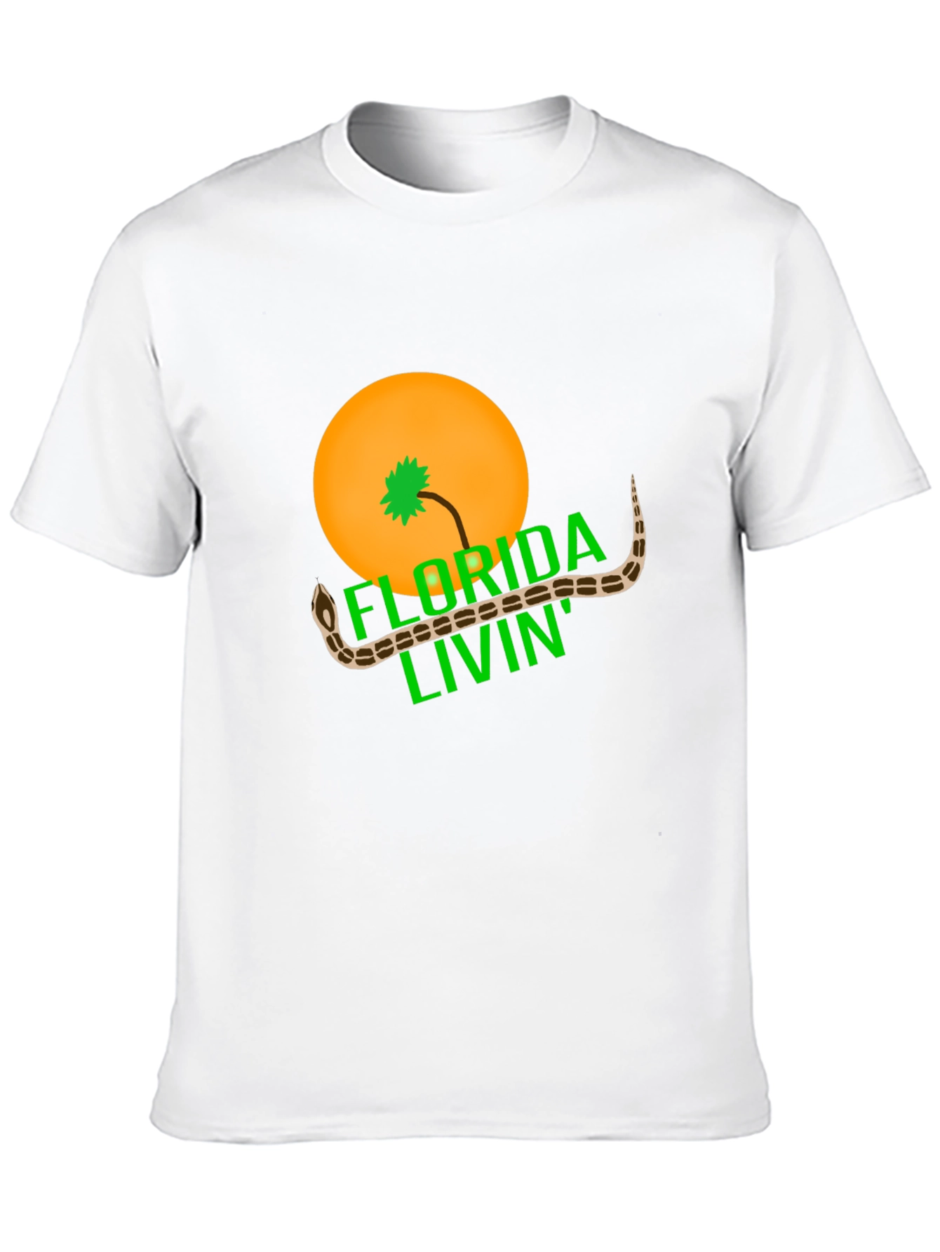 Florida Livin Snake Graphic Tee