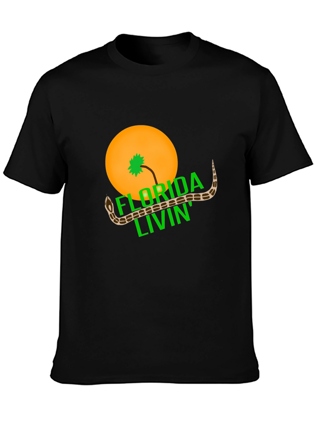 Florida Livin Snake Graphic Tee