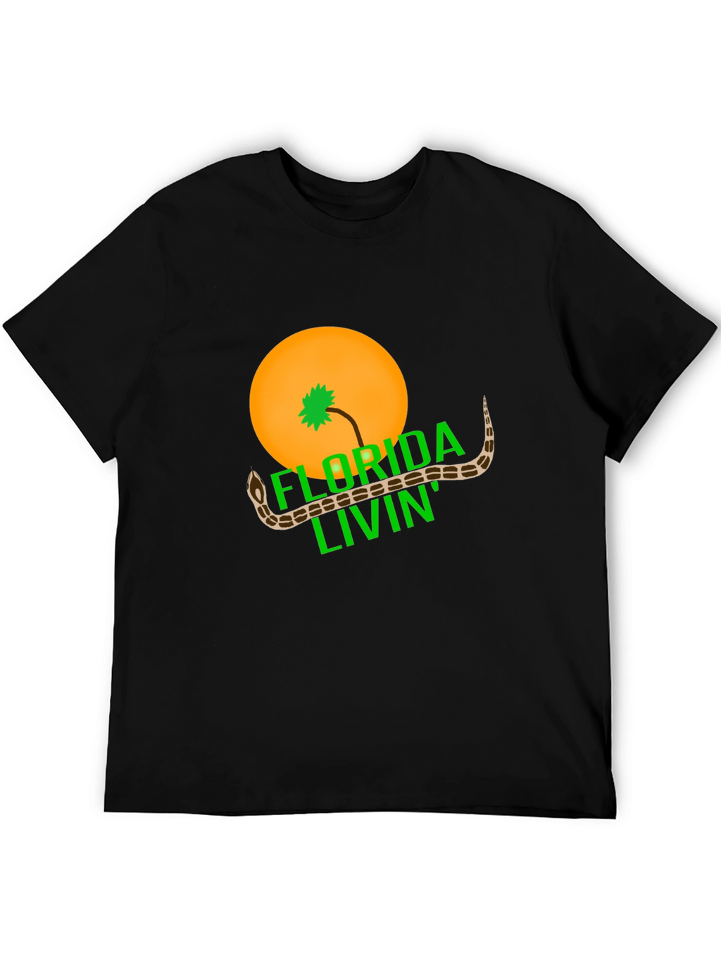Florida Livin Snake Graphic Tee