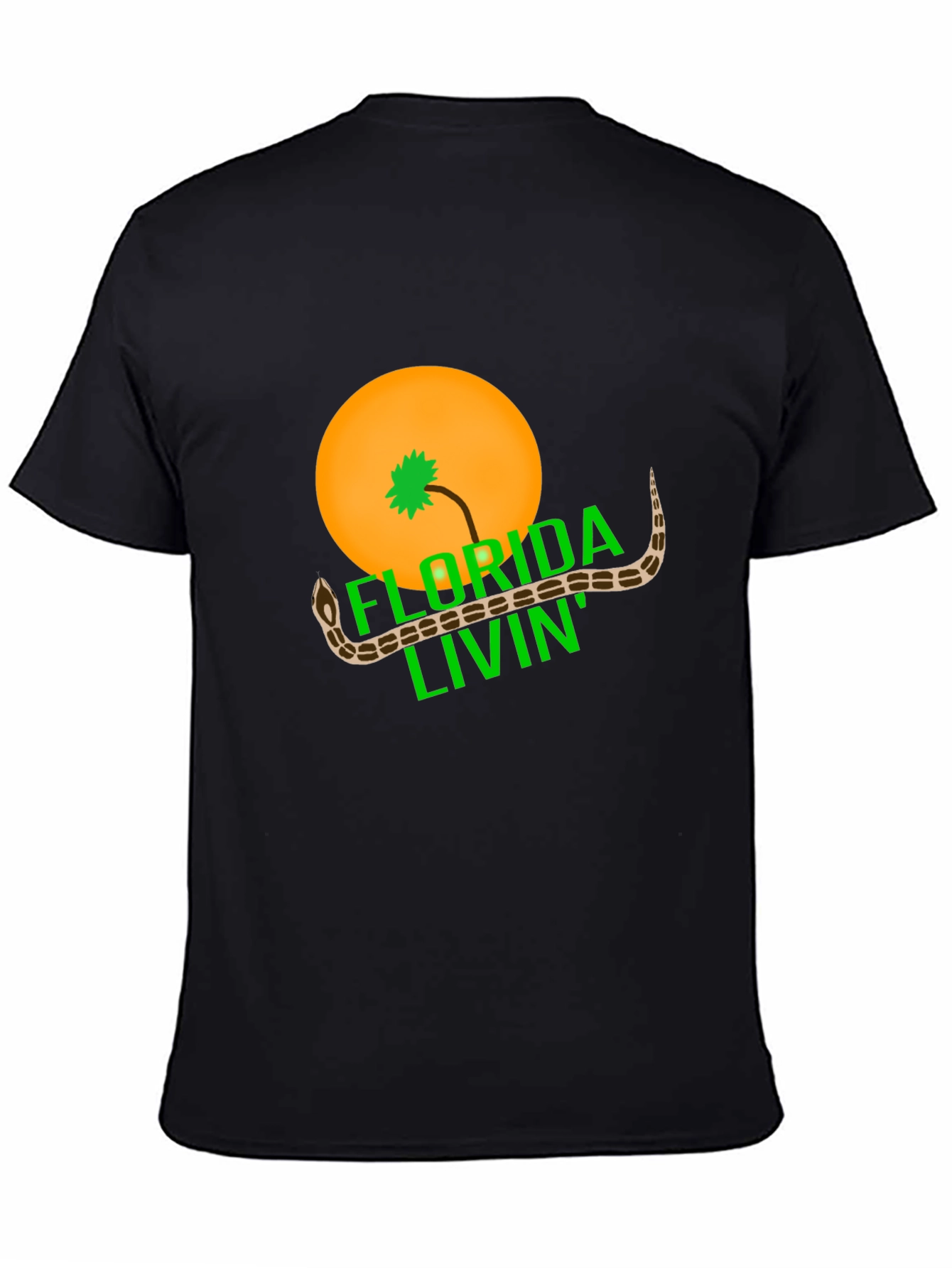Florida Livin Snake Graphic Tee