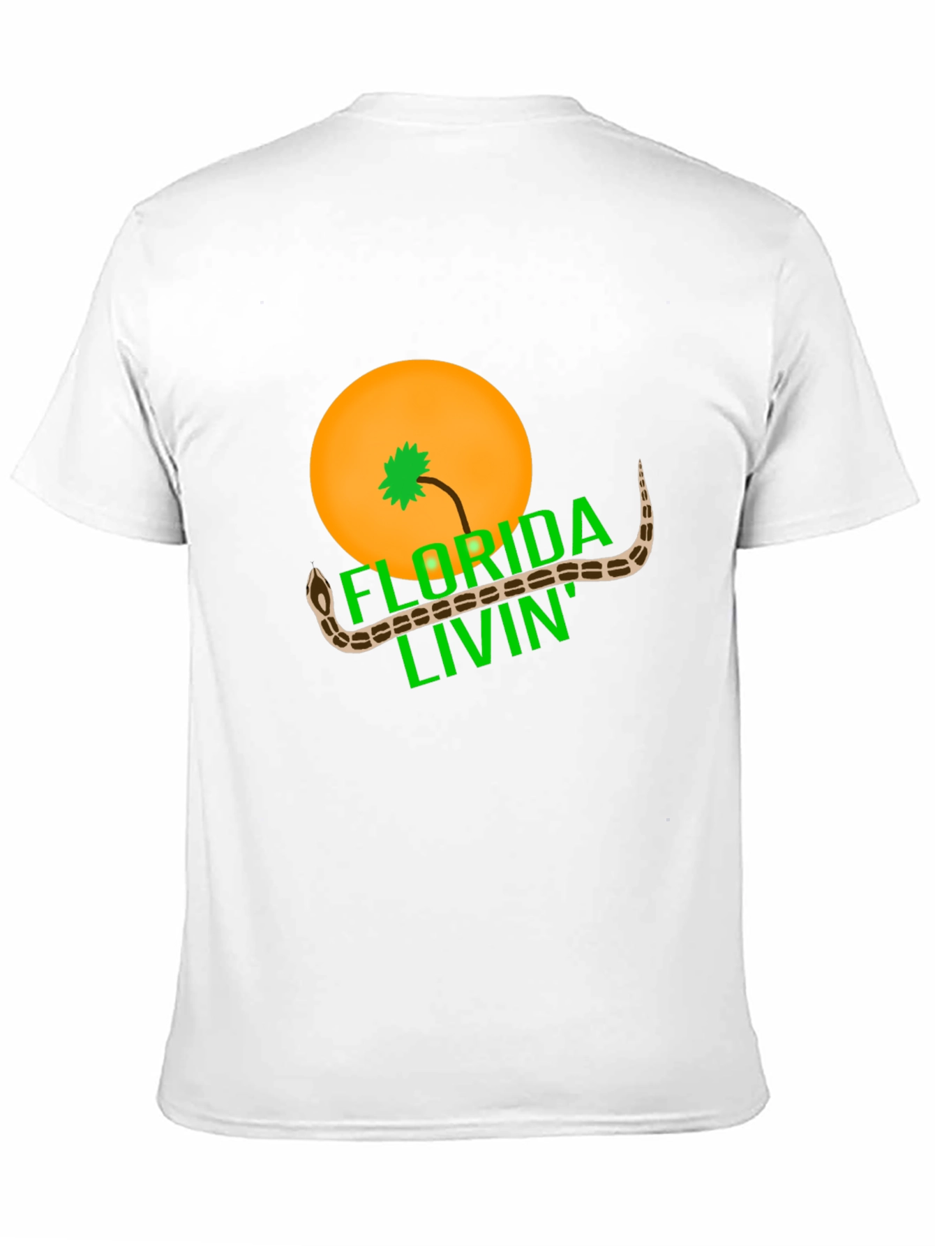 Florida Livin Snake Graphic Tee