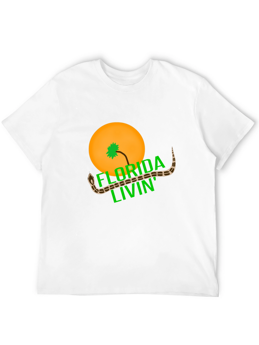 Florida Livin Snake Graphic Tee