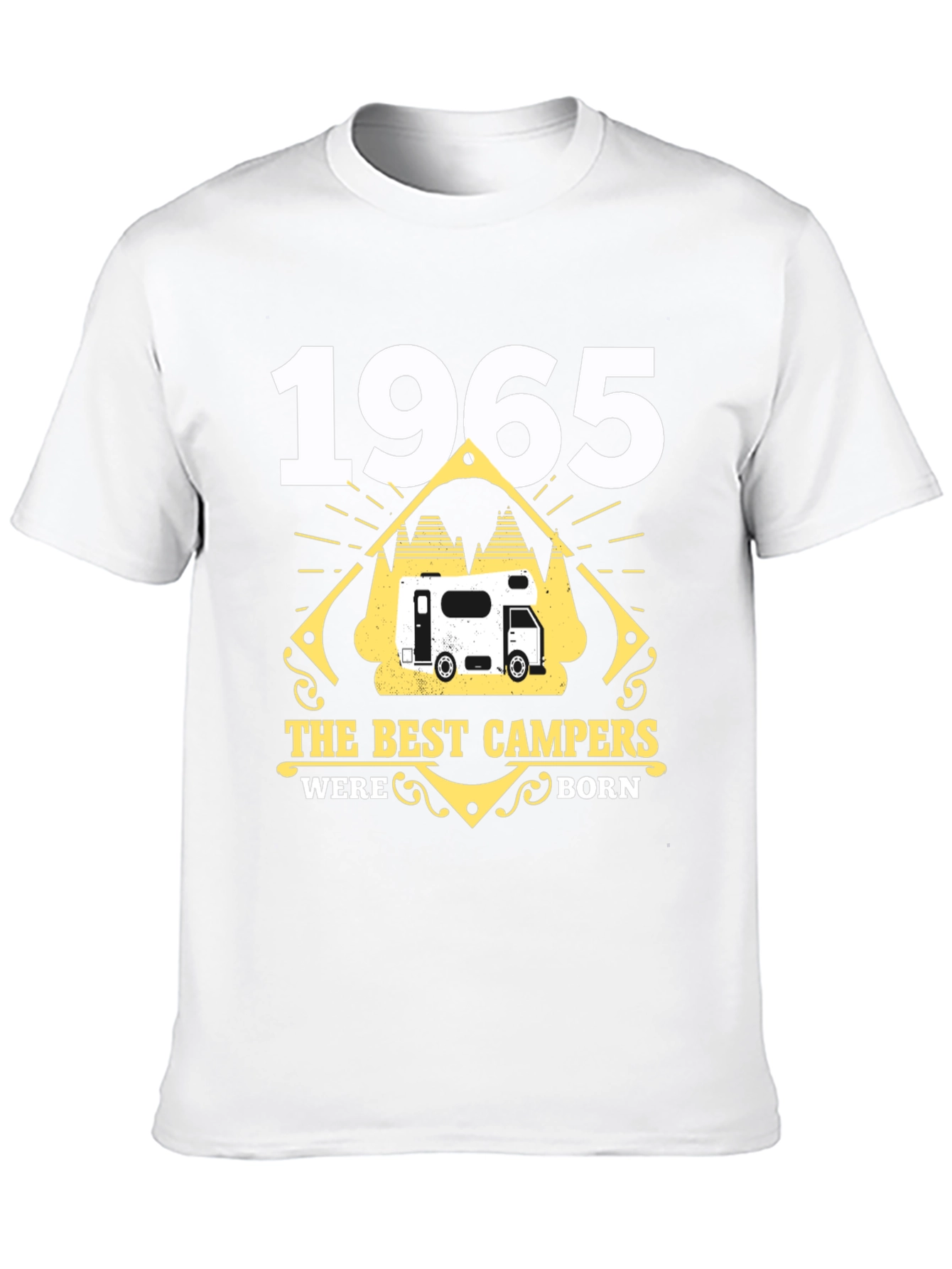 1965 Best Campers Born Black T-Shirt