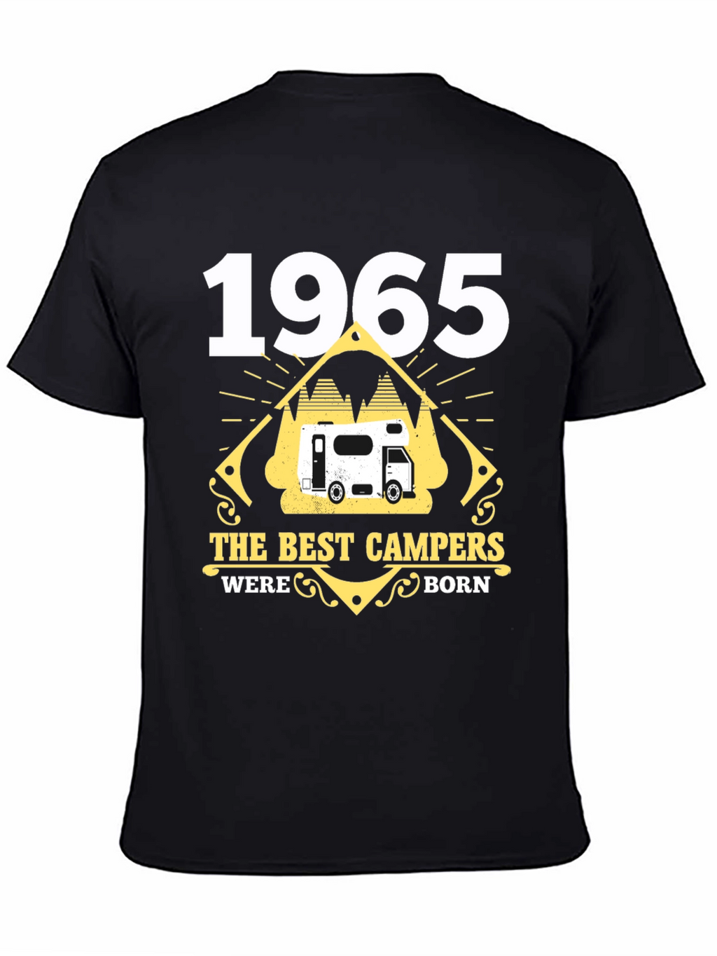 1965 Best Campers Born Black T-Shirt