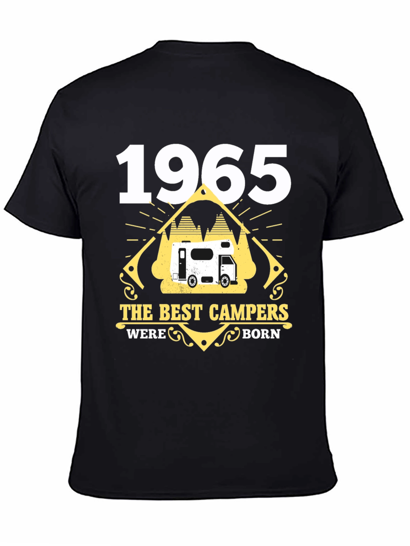 1965 Best Campers Born Black T-Shirt