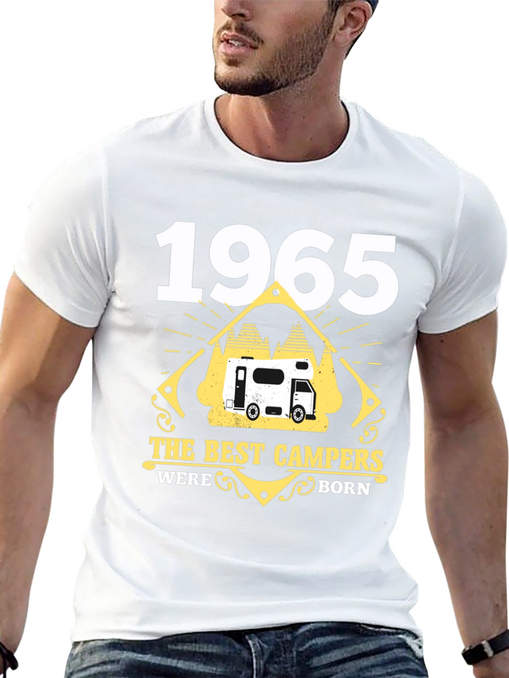 1965 Best Campers Born Black T-Shirt
