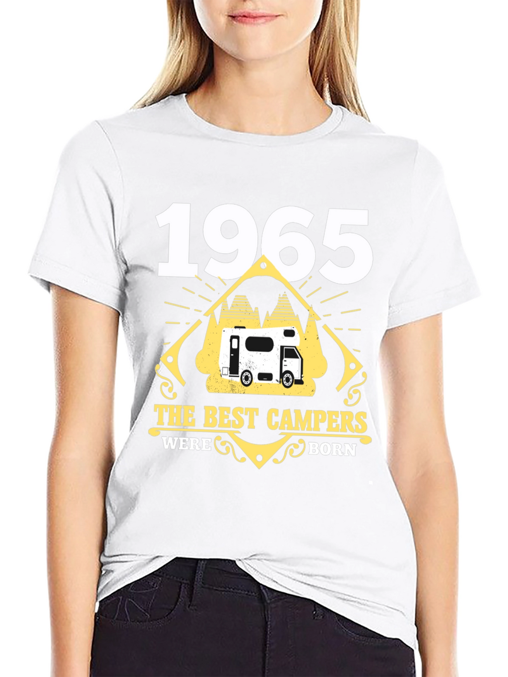 1965 Best Campers Born Black T-Shirt