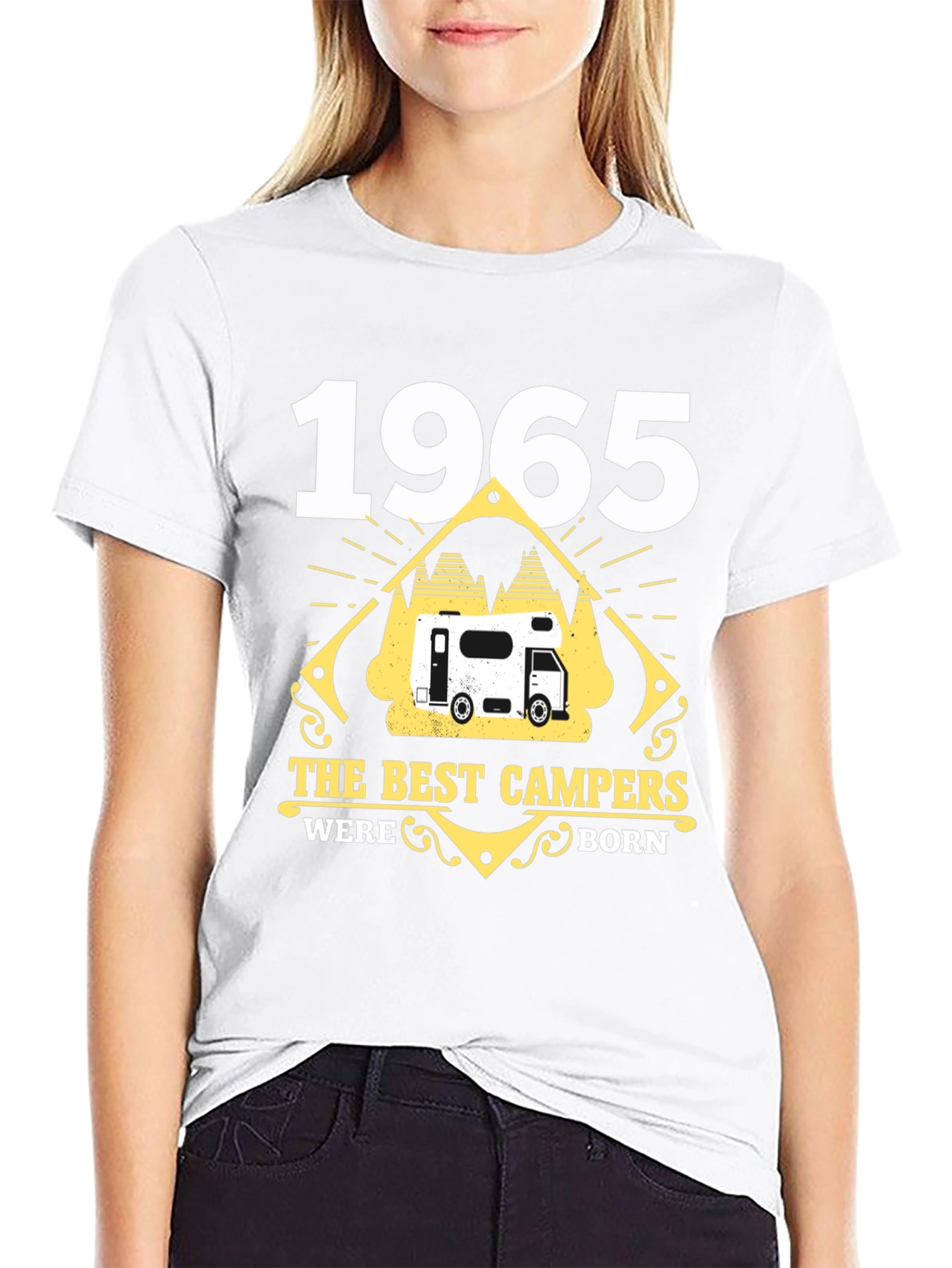 1965 Best Campers Born Black T-Shirt