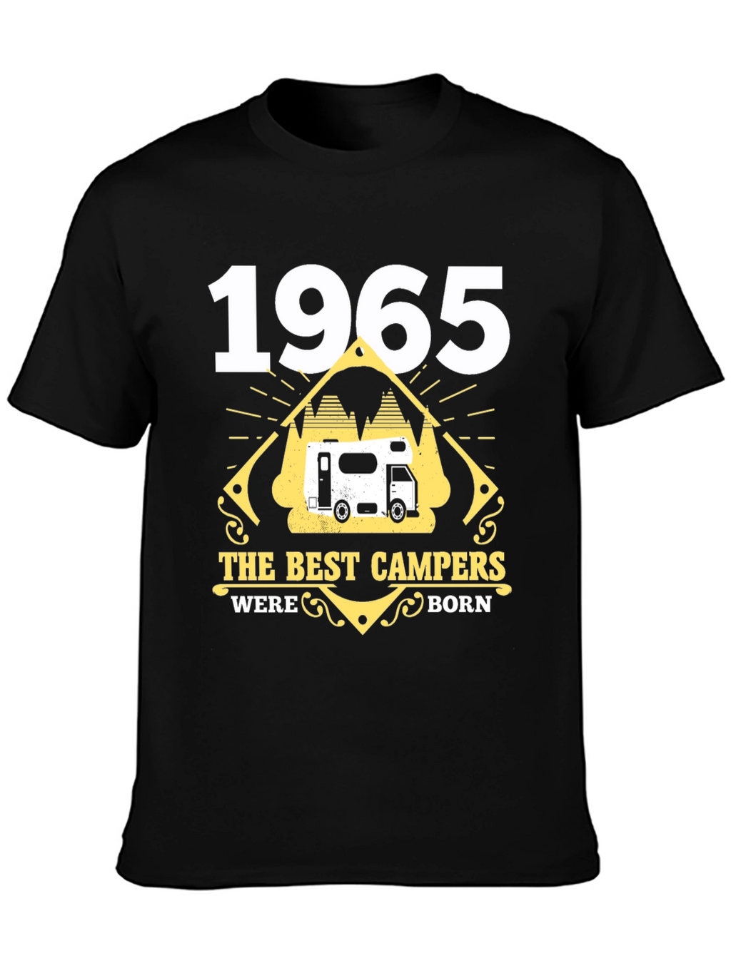 1965 Best Campers Born Black T-Shirt