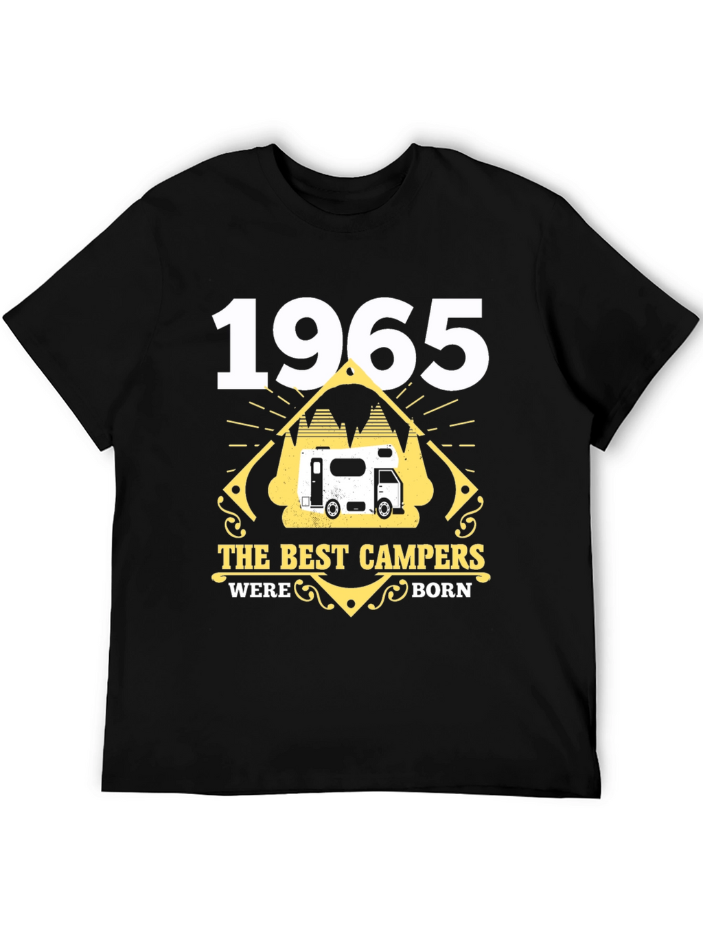 1965 Best Campers Born Black T-Shirt