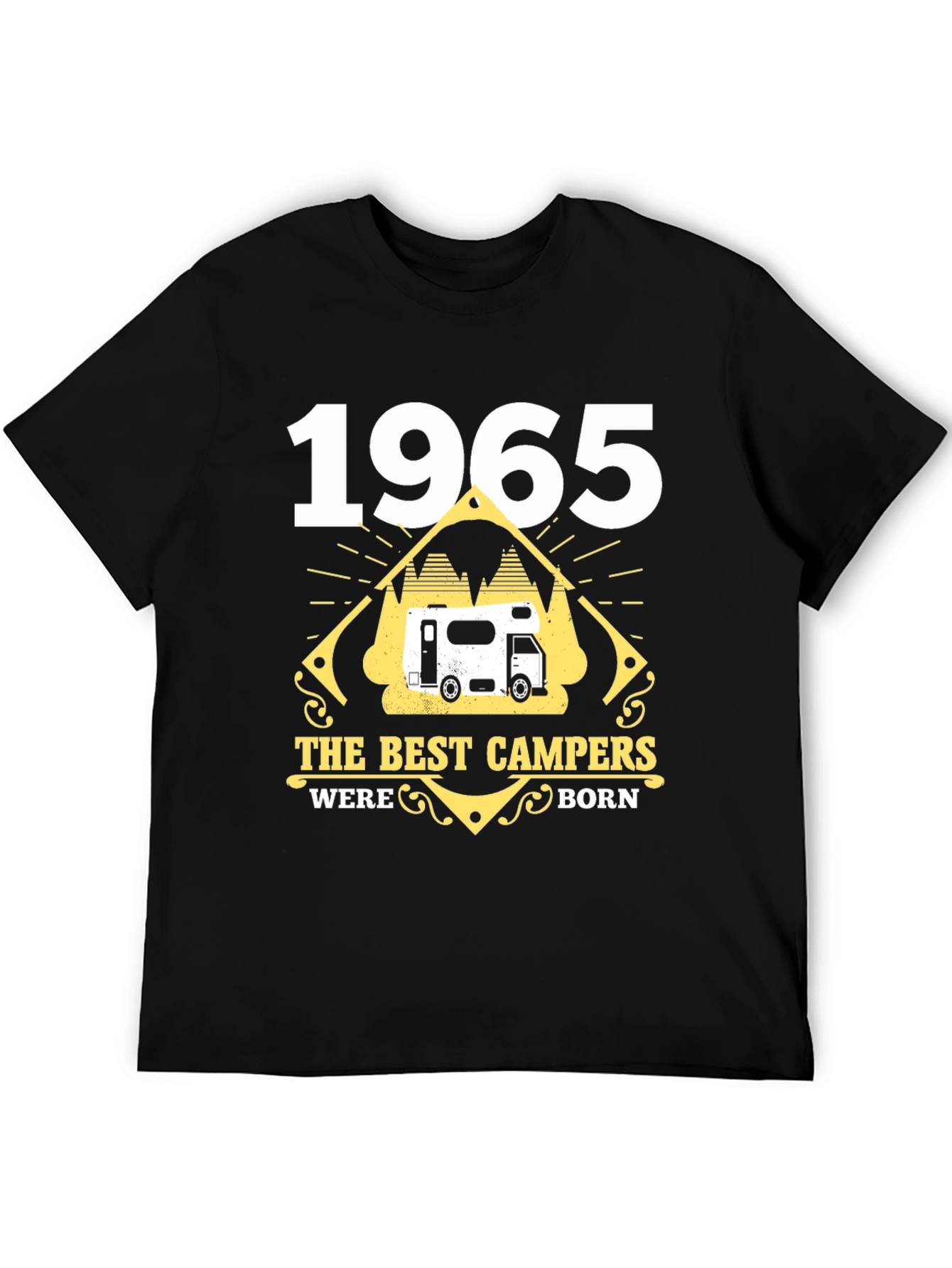 1965 Best Campers Born Black T-Shirt