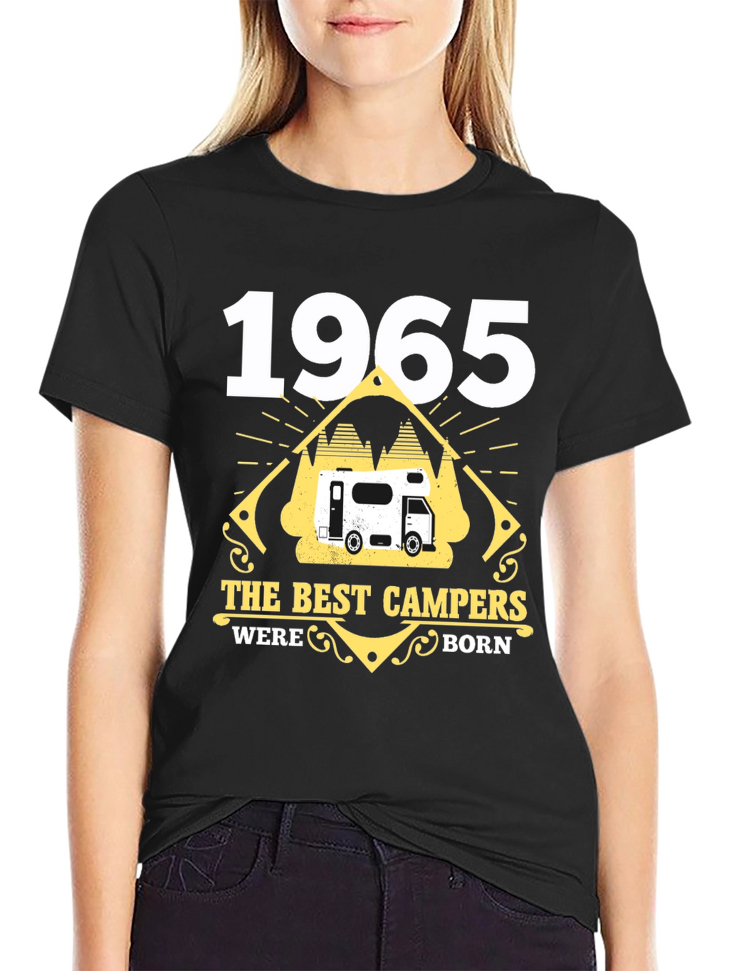 1965 Best Campers Born Black T-Shirt