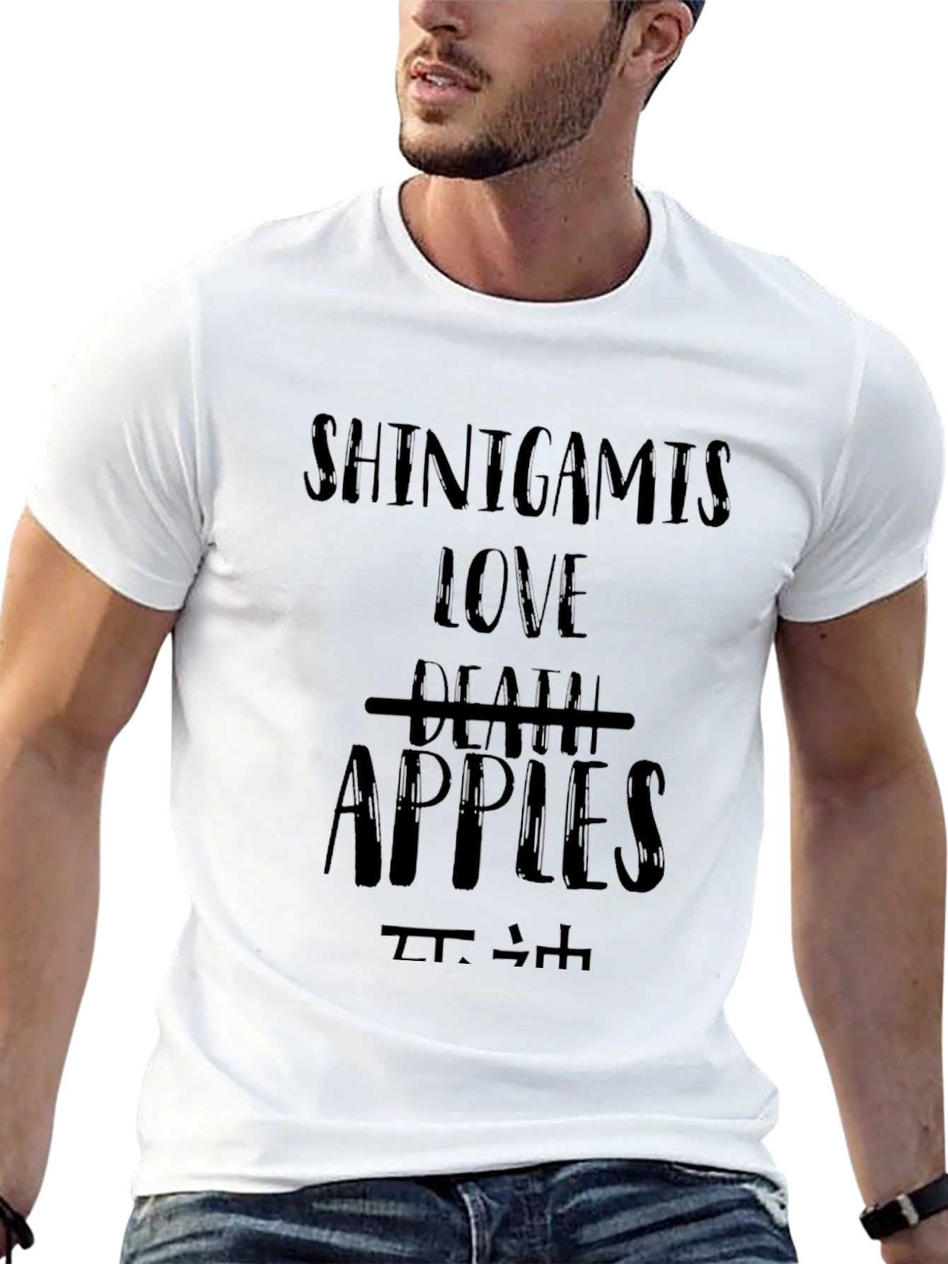 Shinigamis Love Apples Graphic T-Shirt