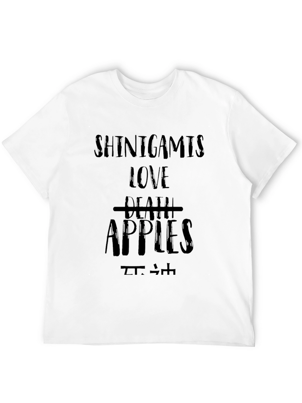 Shinigamis Love Apples Graphic T-Shirt
