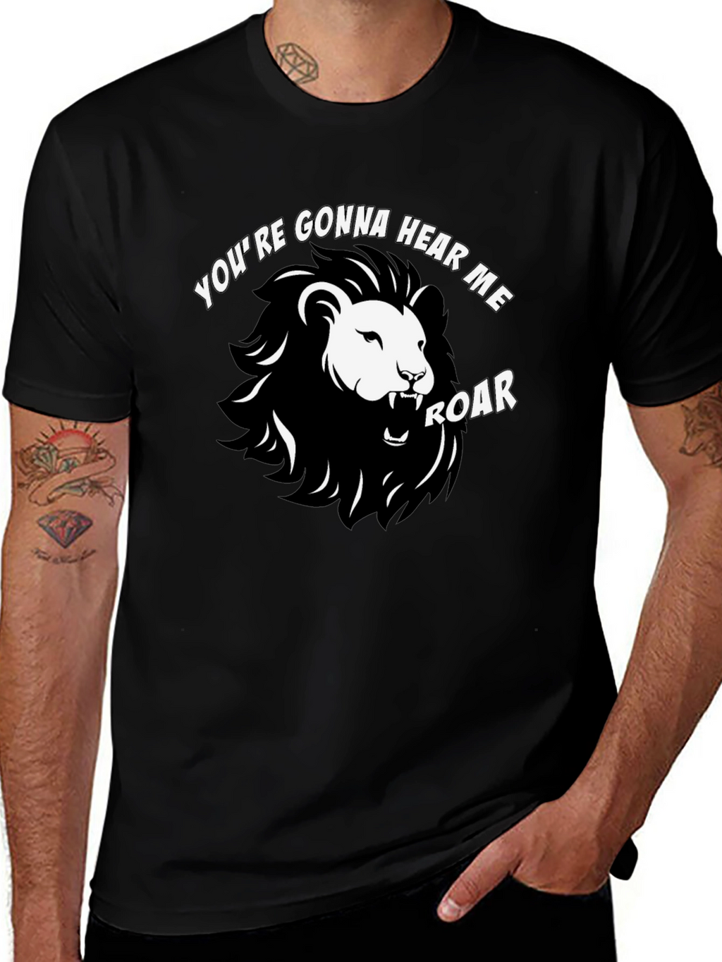 Roaring Lion Graphic Tee - Hear Me Roar!