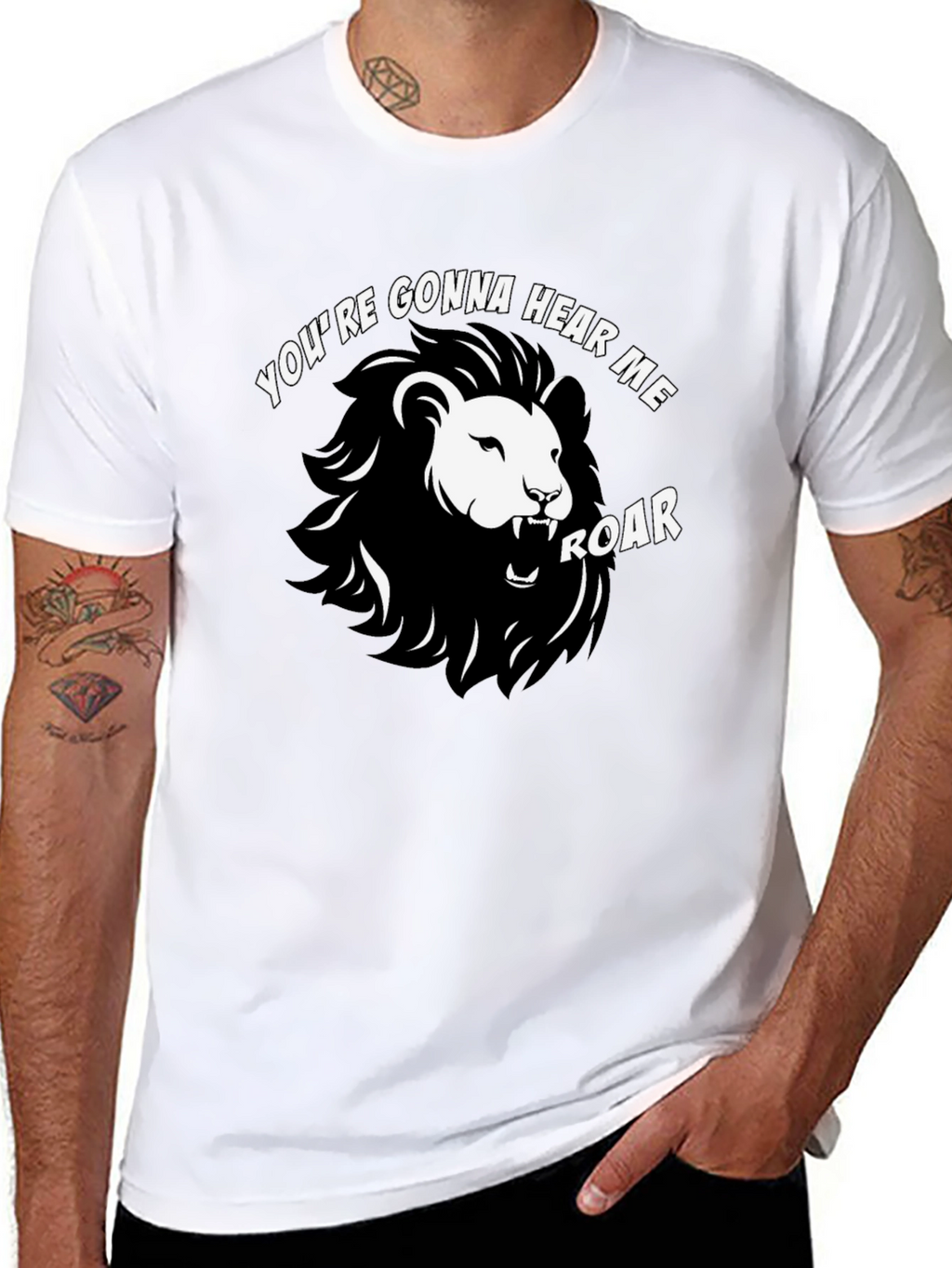 Roaring Lion Graphic Tee - Hear Me Roar!
