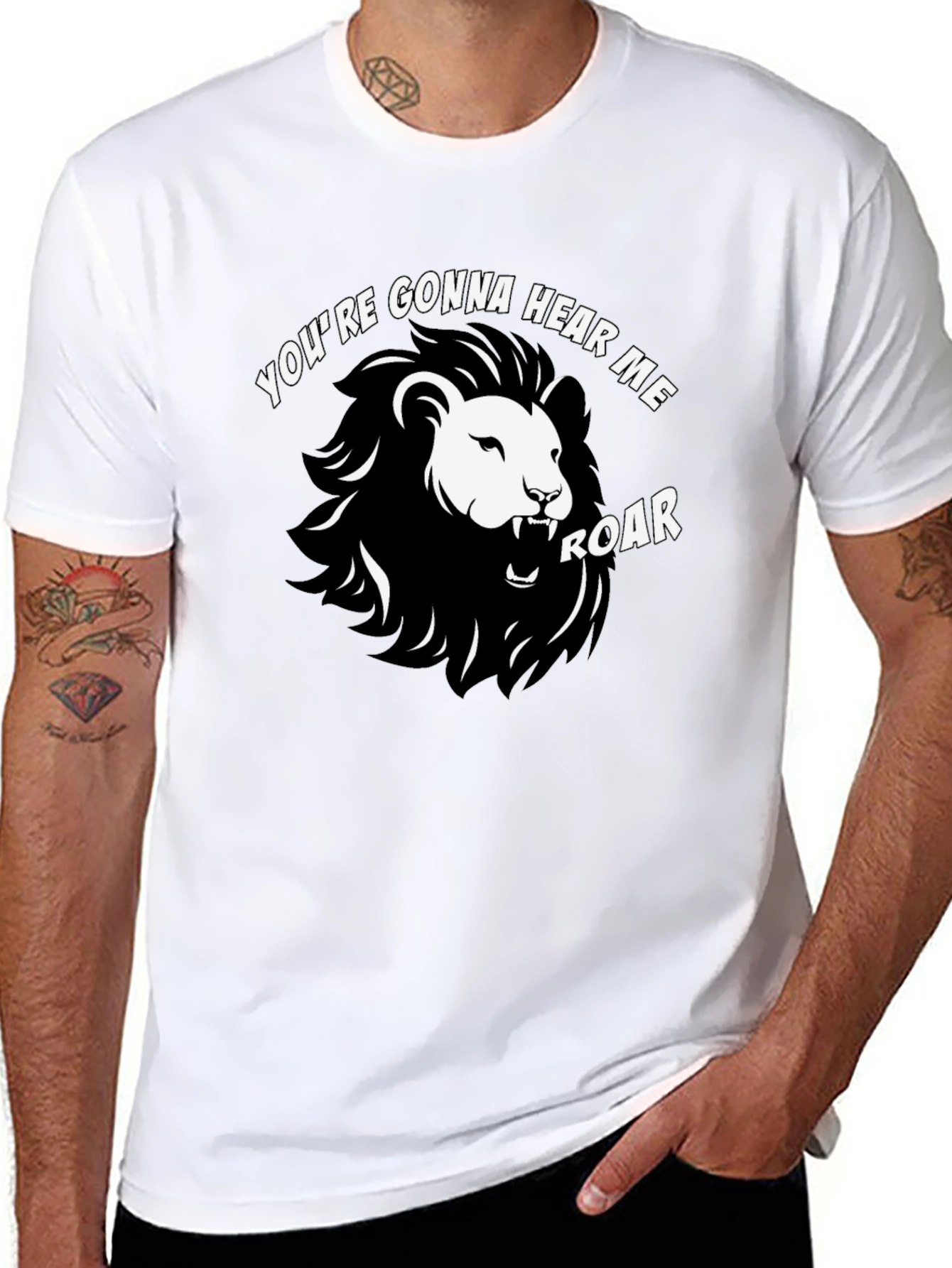 Roaring Lion Graphic Tee - Hear Me Roar!