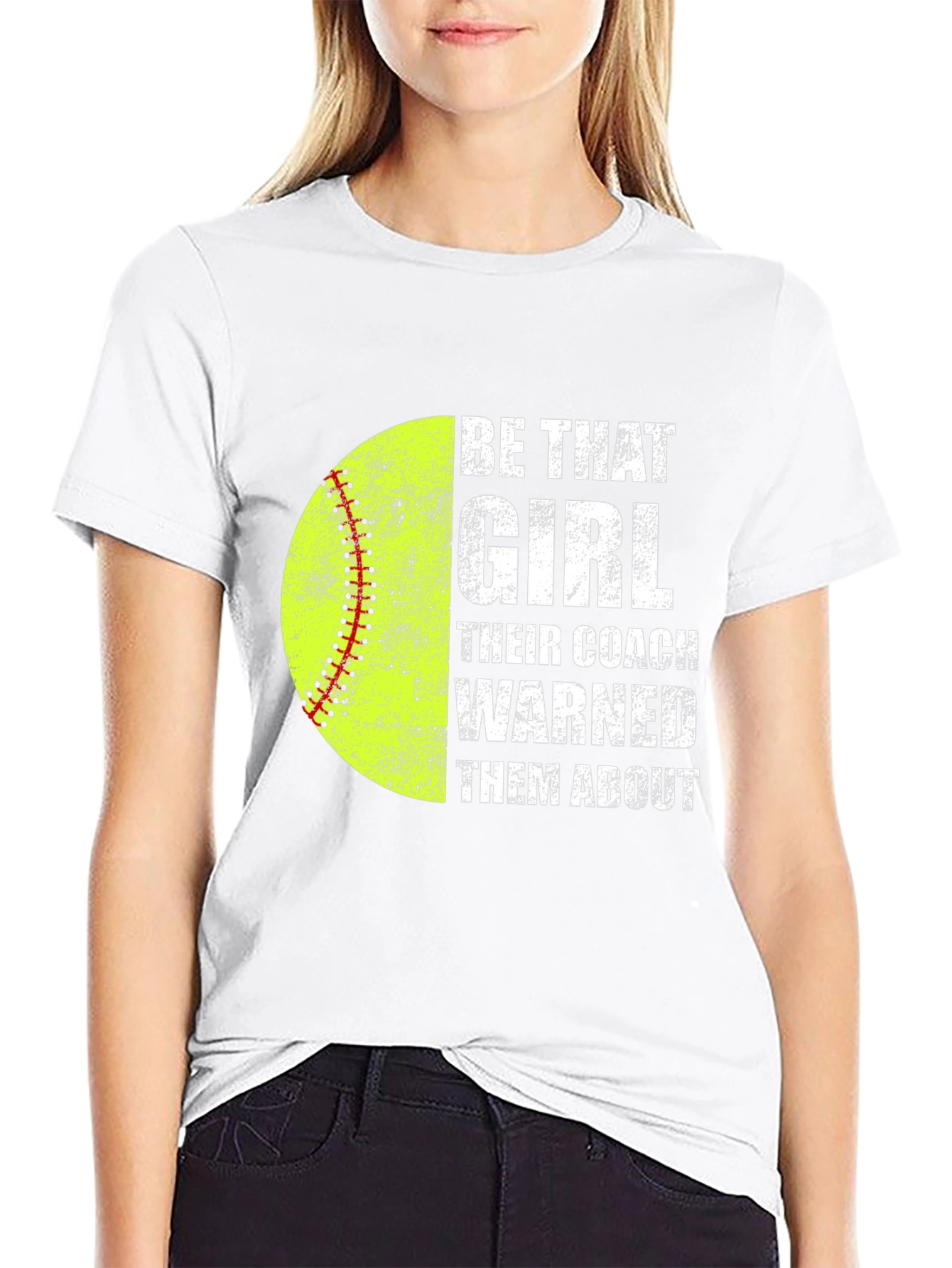 Be That Girl Softball Graphic Tee