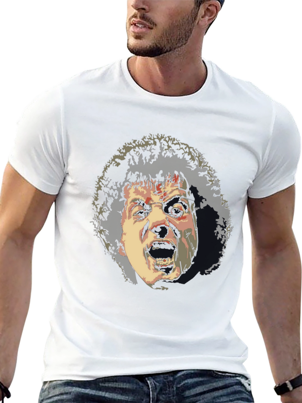 Rocky Balboa Graphic T-Shirt - Black