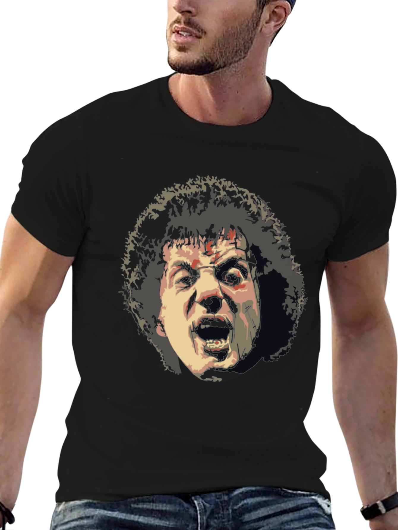 Rocky Balboa Graphic T-Shirt - Black