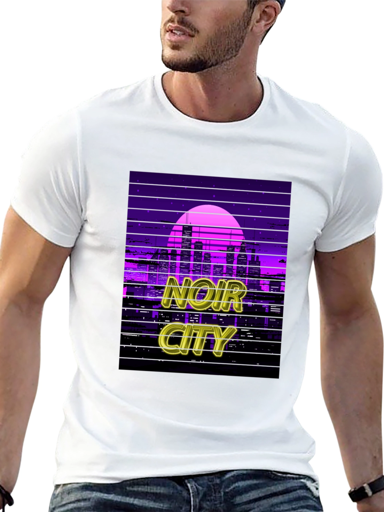 Noir City Retro T-Shirt