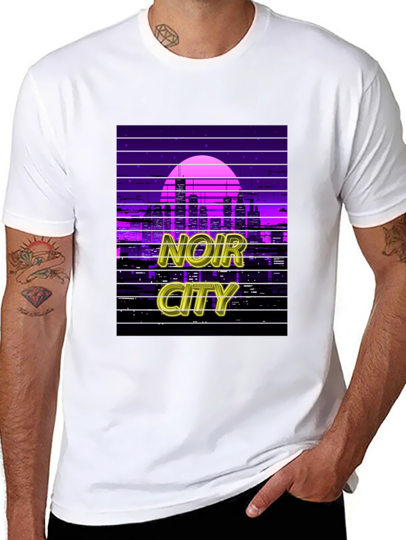 Noir City Retro T-Shirt