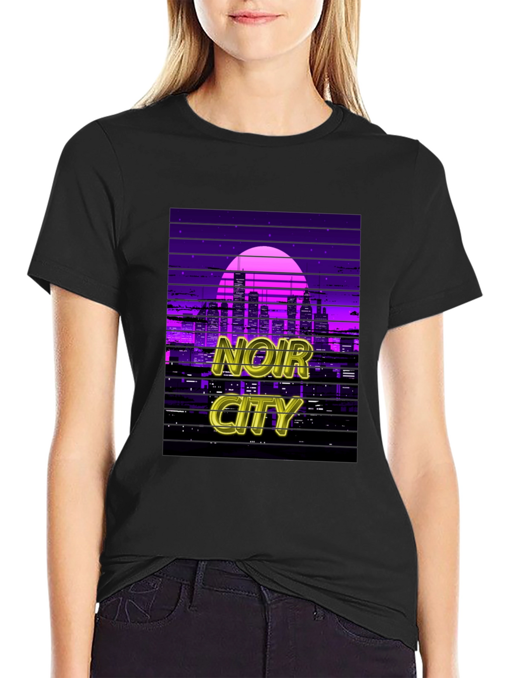 Noir City Retro T-Shirt