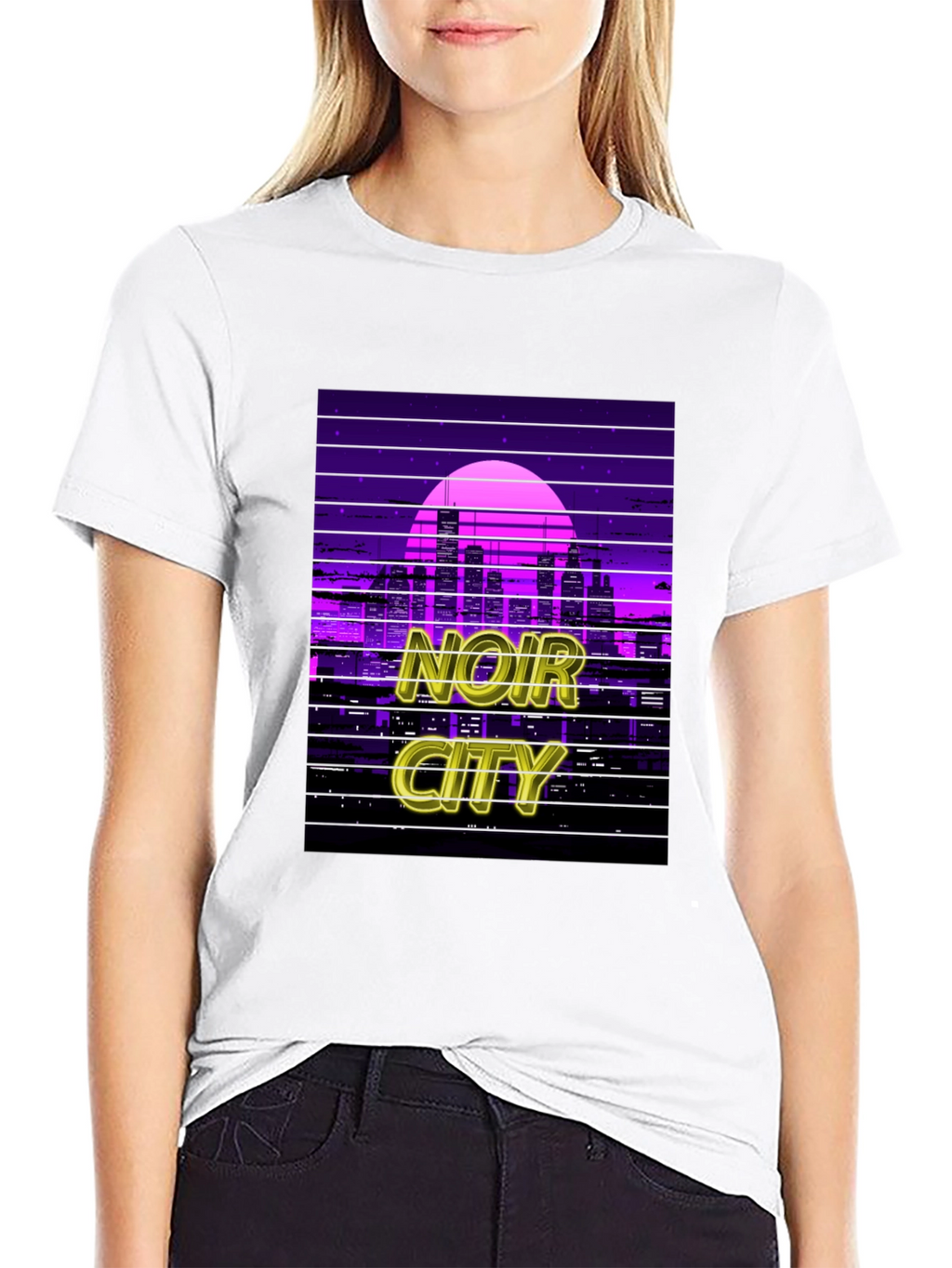 Noir City Retro T-Shirt