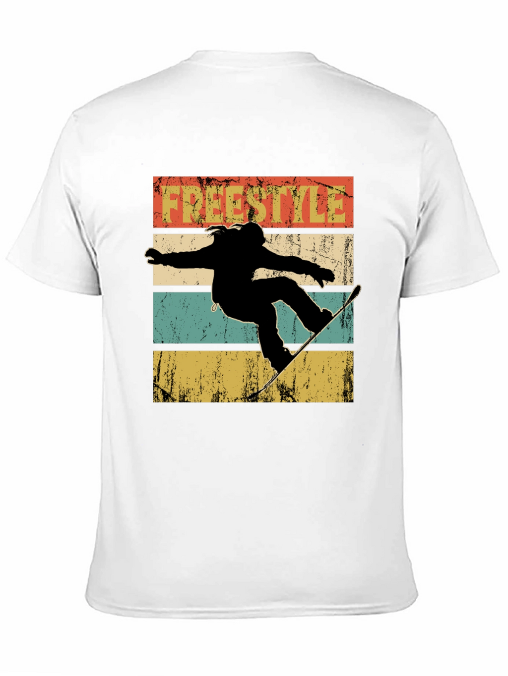 Freestyle Snowboard Retro T-Shirt