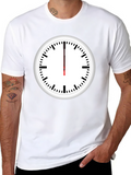 Time Flies Black Graphic Tee