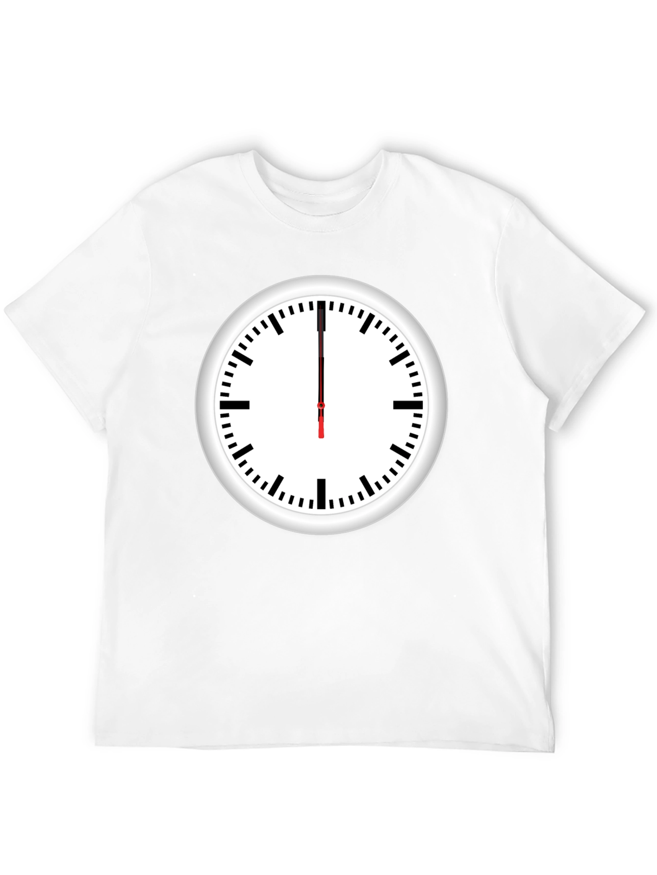 Time Flies Black Graphic Tee