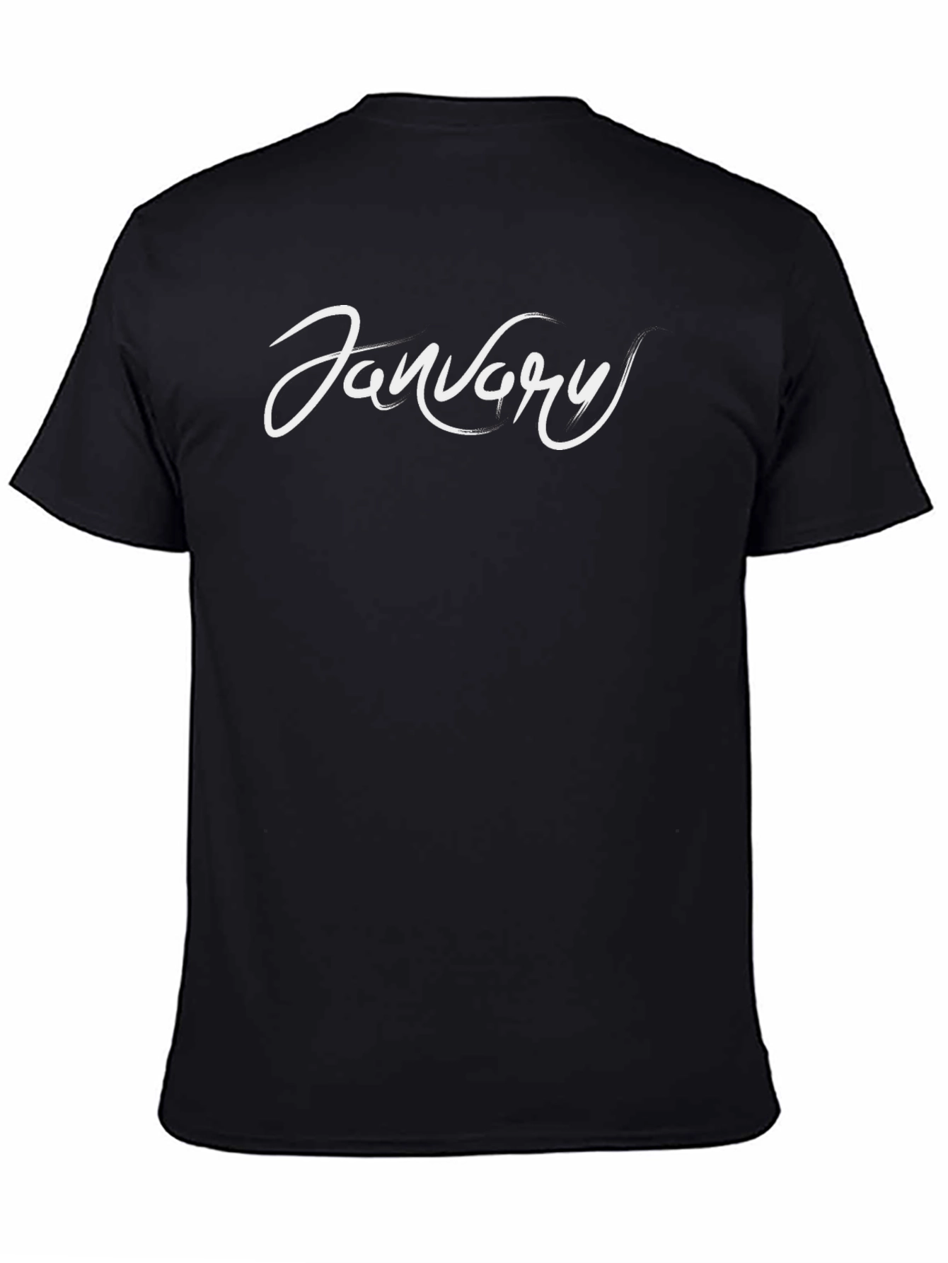 January Graphic Tee - Stylish Month Design T-Shirt