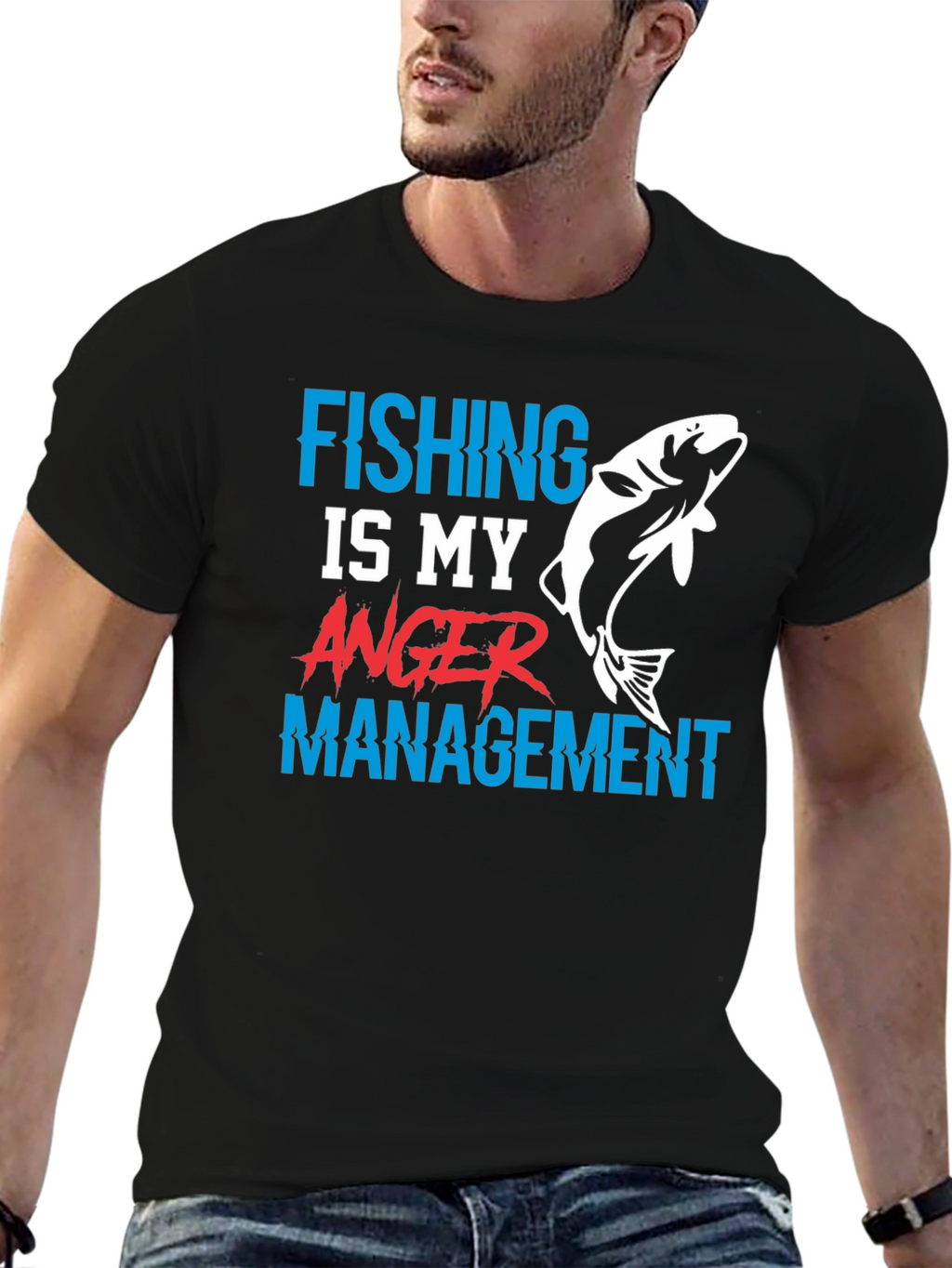 Fishing Anger Management T-Shirt