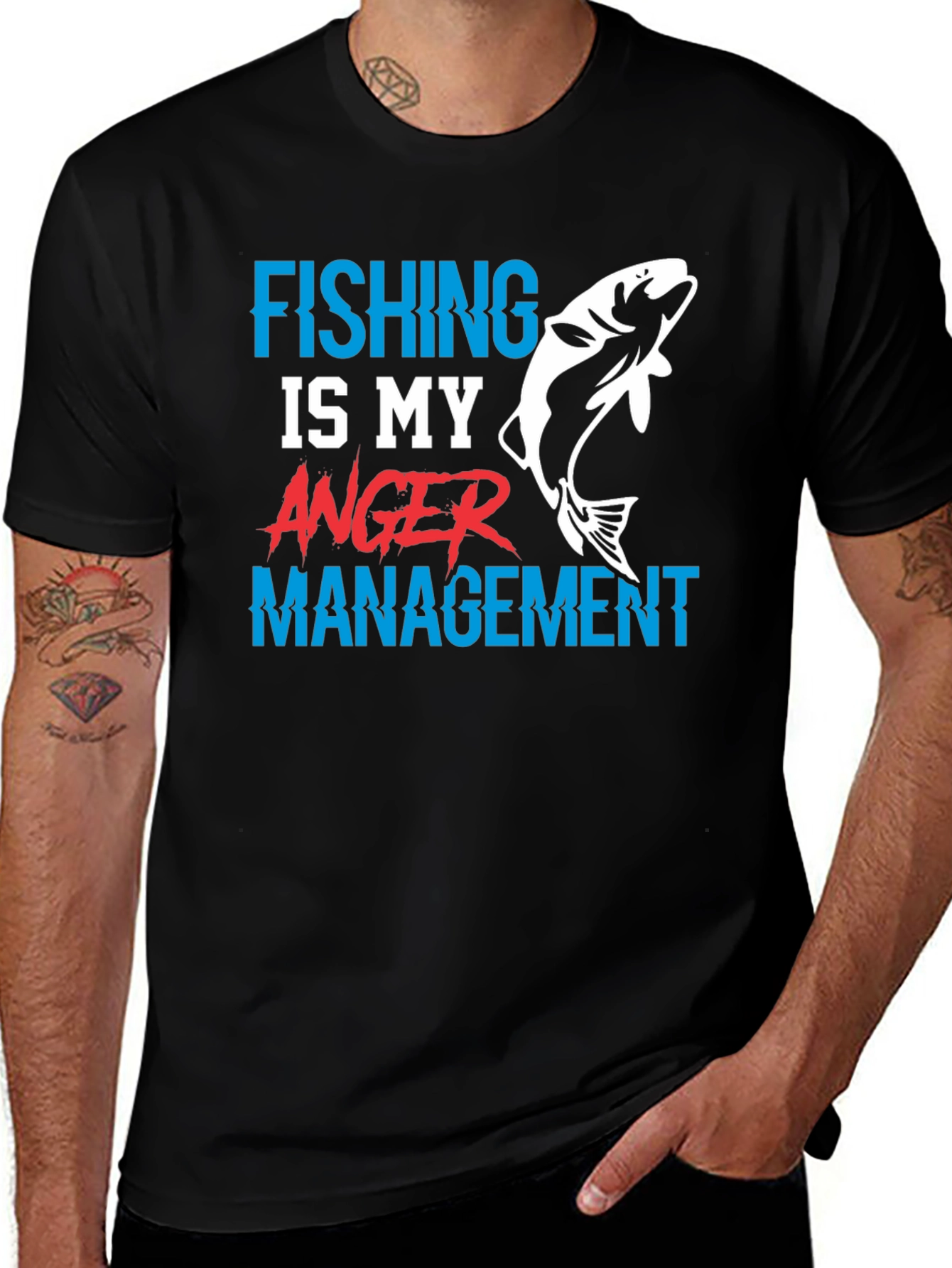 Fishing Anger Management T-Shirt