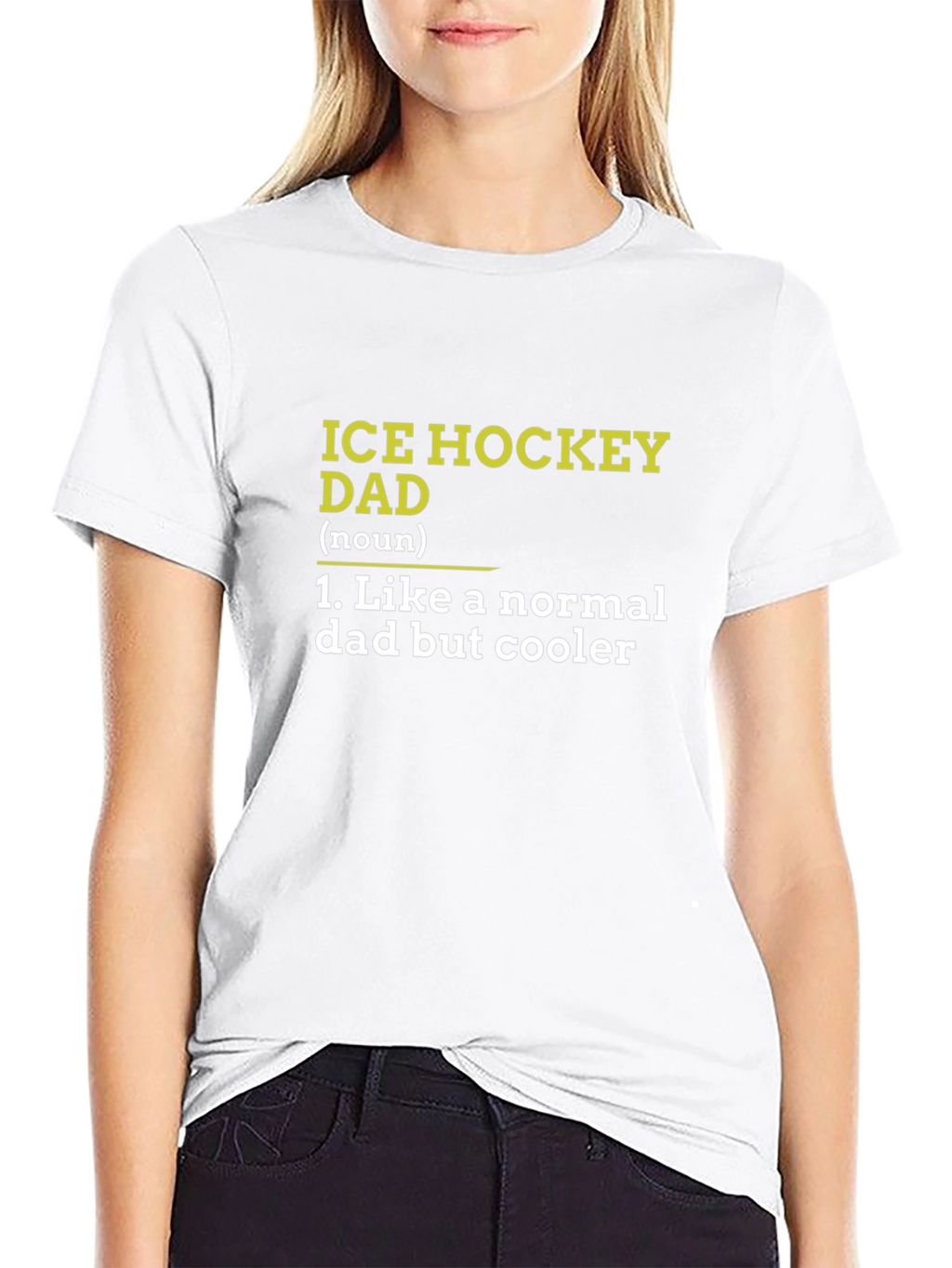 Ice Hockey Dad T-Shirt - Cool Dad Definition