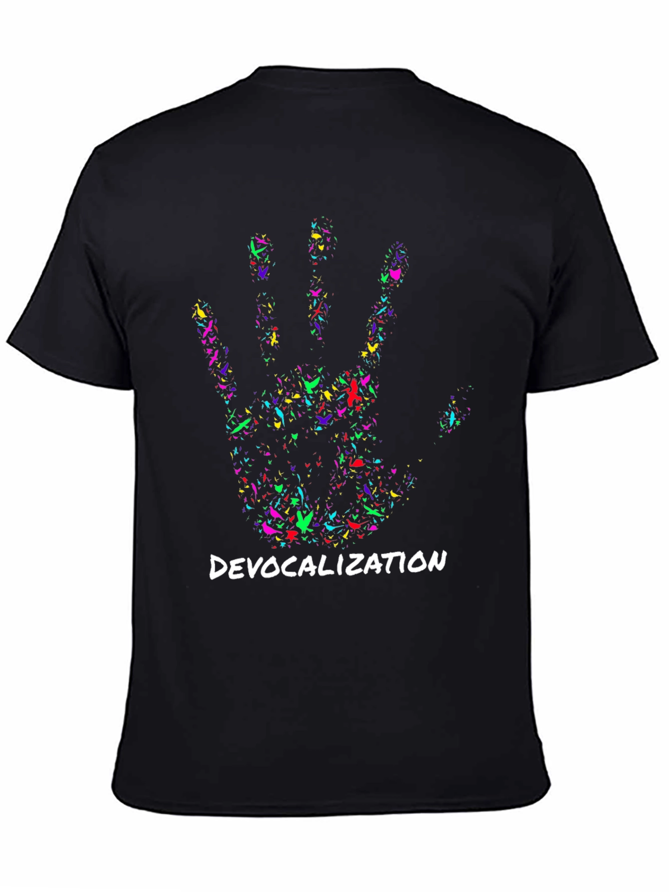 Devocalization Hand Print T-Shirt